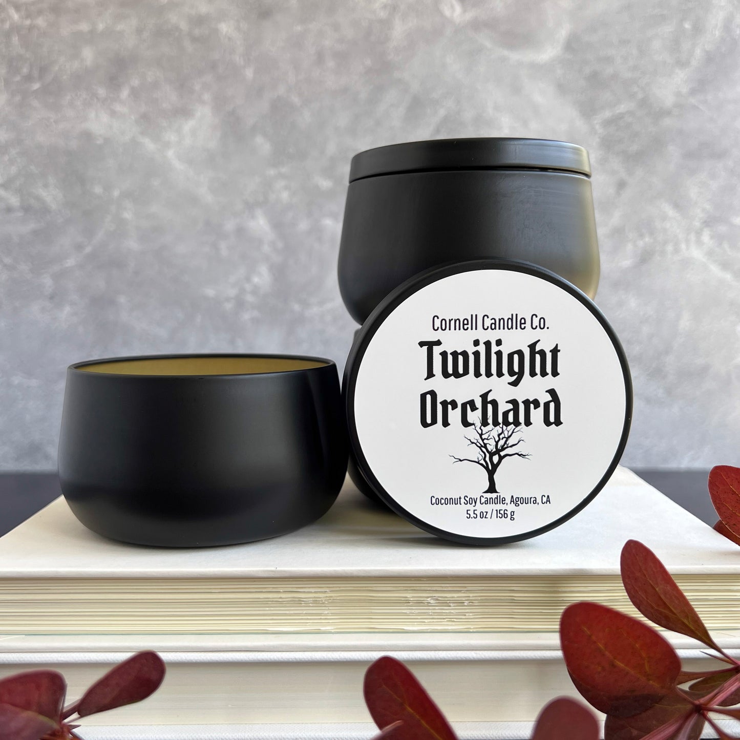 Twilight Orchard Candle ~ Cherrywood + Cedar + Smoke - LIMITED RELEASE