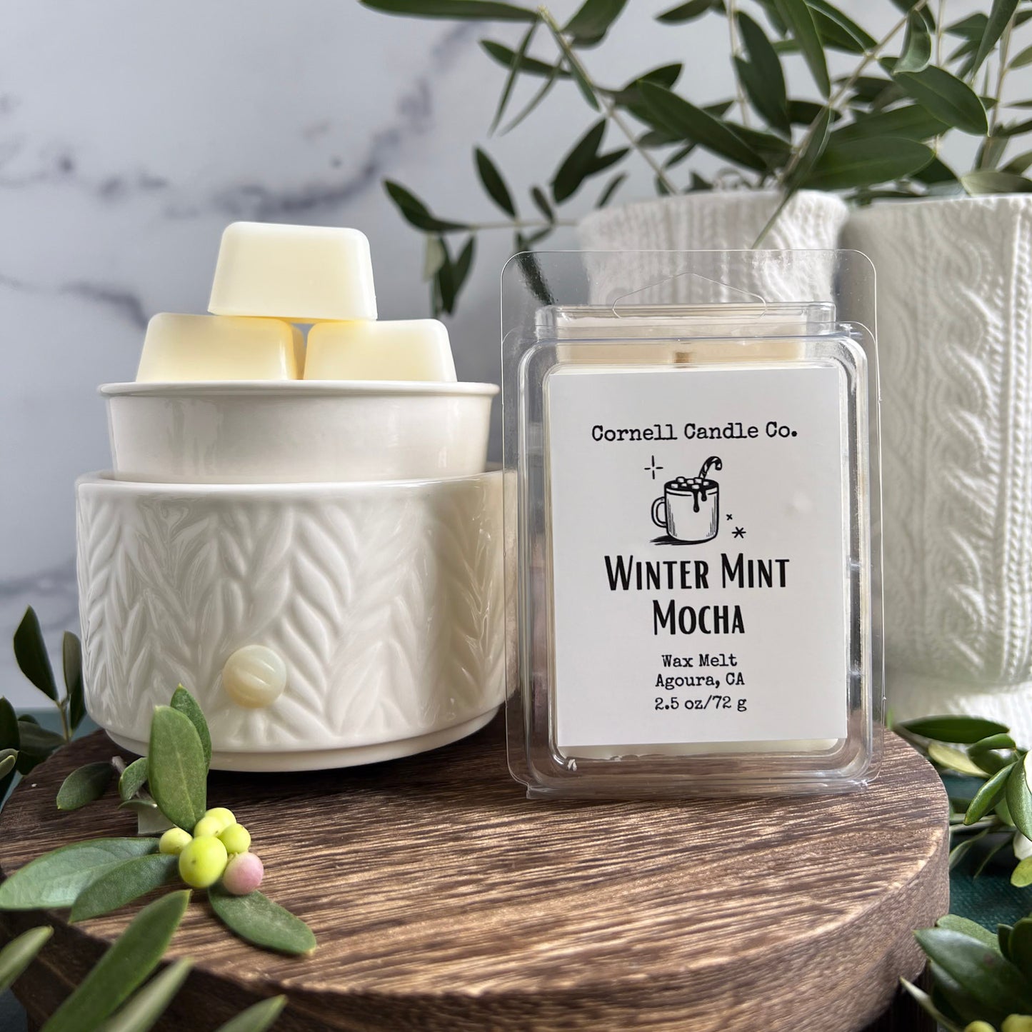 Winter Mint Mocha Wax Melt