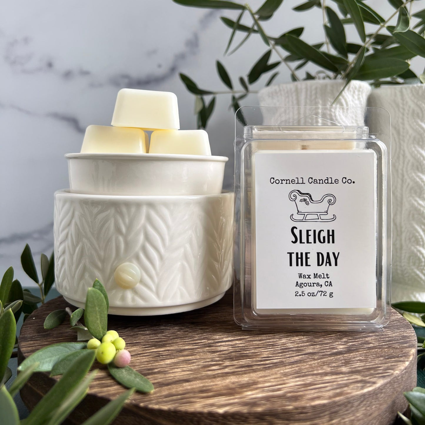 Sleigh the Day Wax Melt