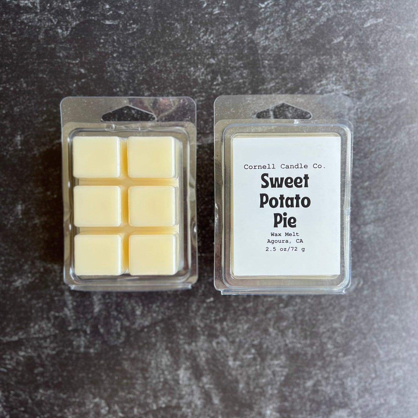 Sweet Potato Pie Wax Melt ~ Sweet Potato + Vanilla + Pie Crust