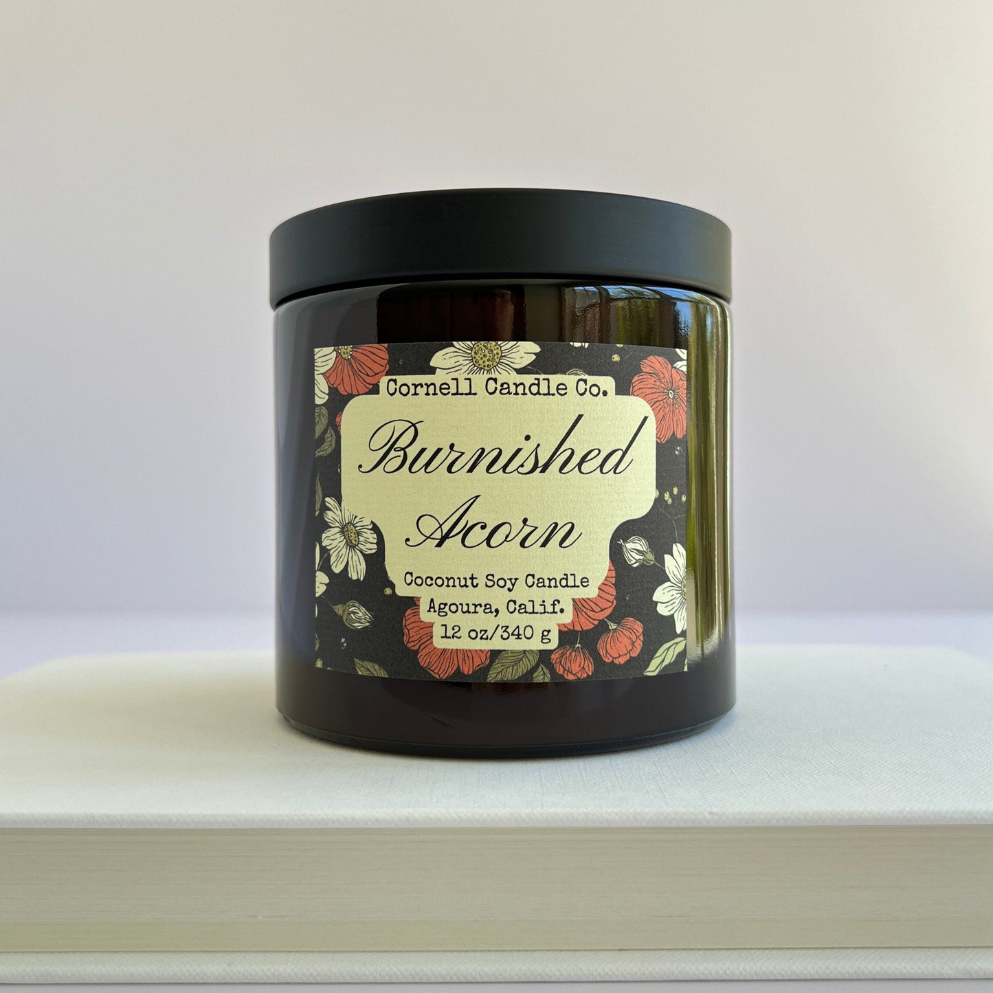 Burnished Acorn ~ Maple + Plum + Sandalwood Candle