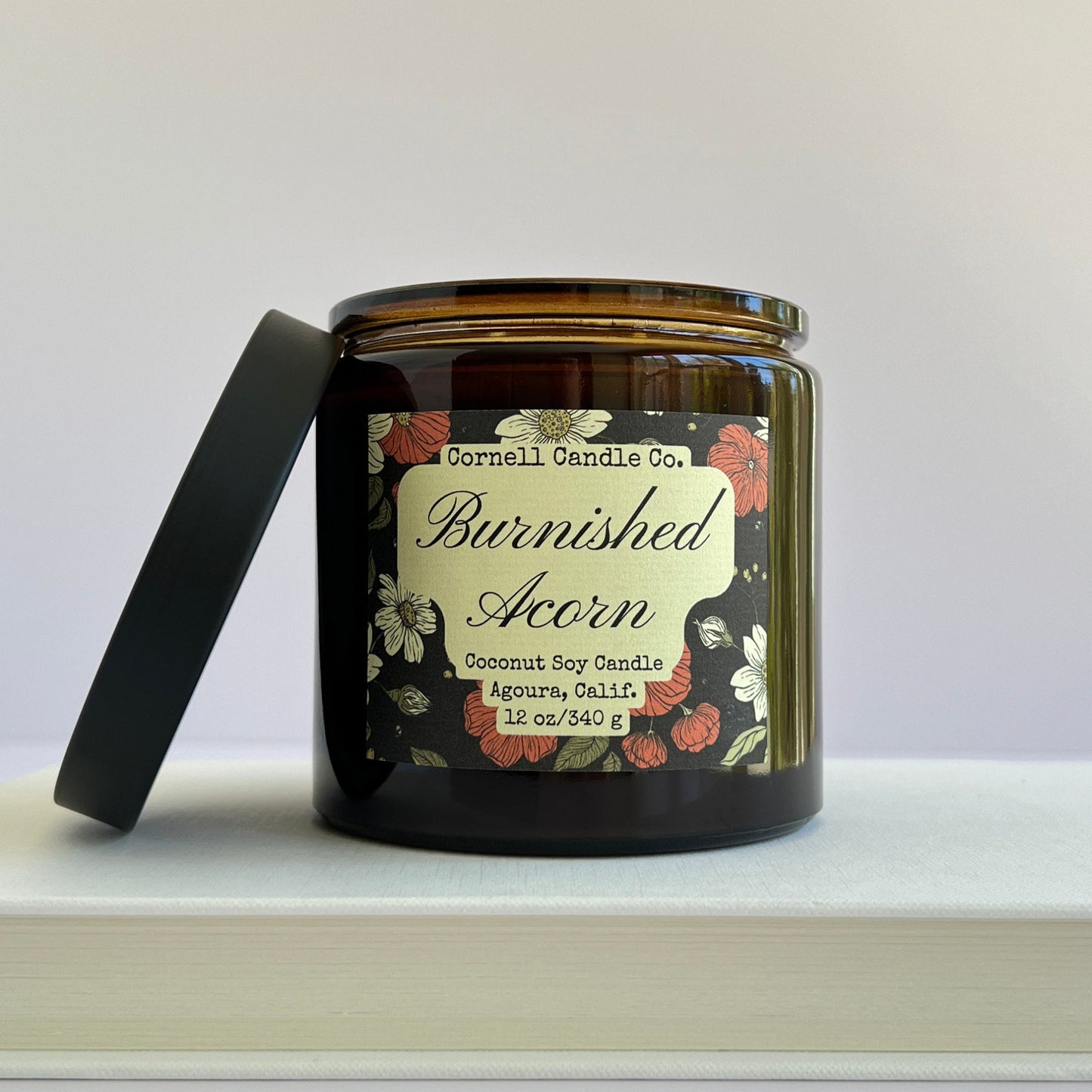Burnished Acorn ~ Maple + Plum + Sandalwood Candle