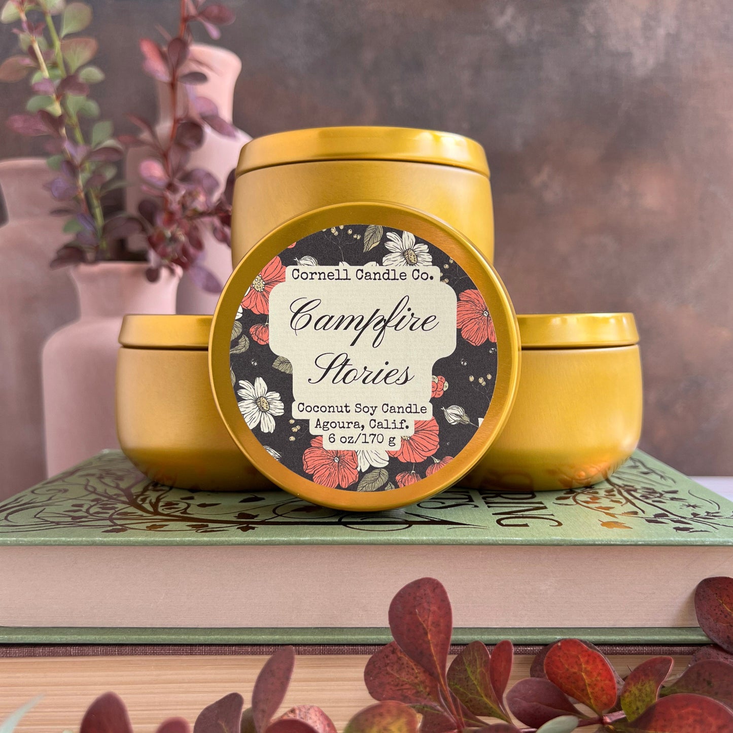 Campfire Stories Candle ~ Marshmallow + Maple + Smoke