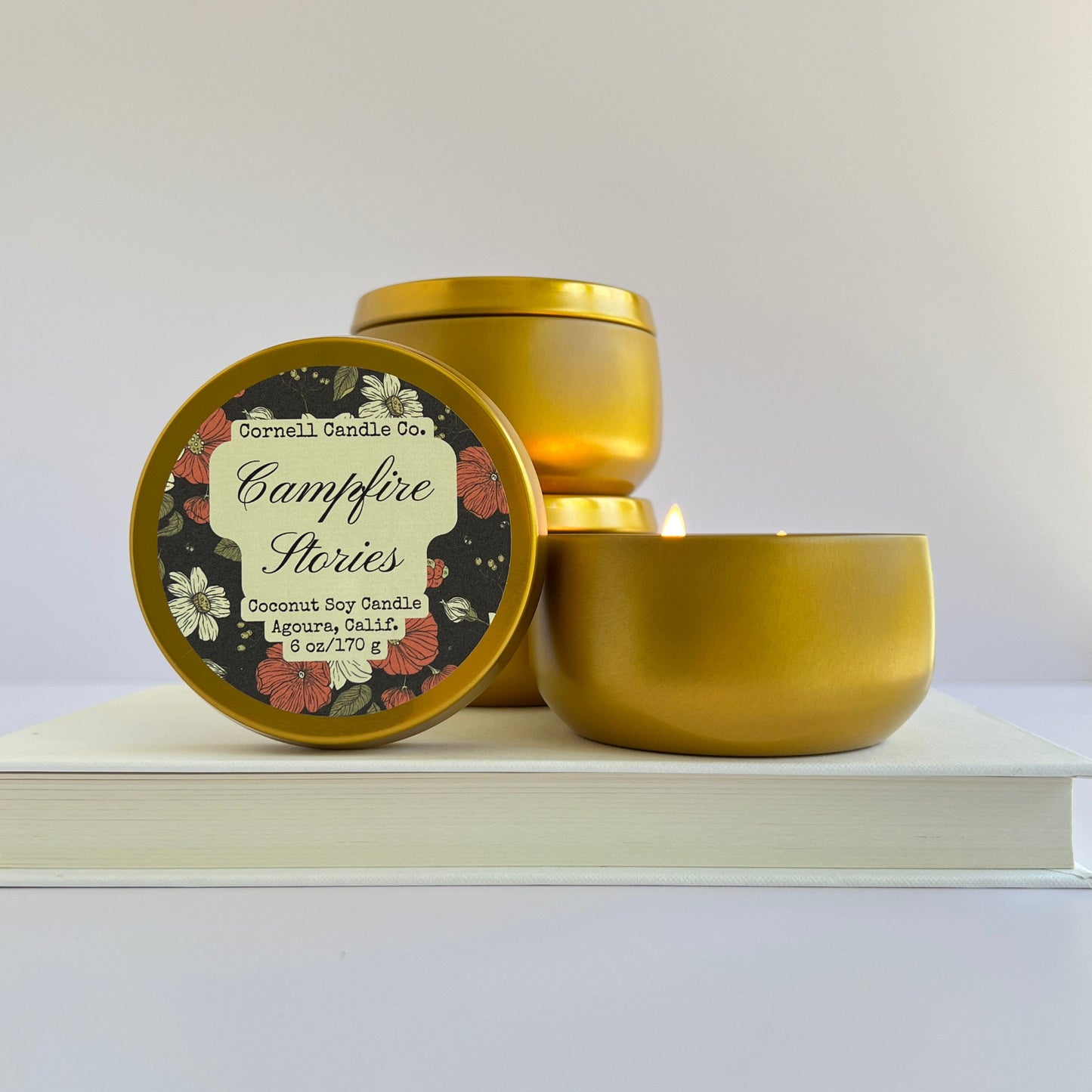 Campfire Stories Candle ~ Marshmallow + Maple + Smoke