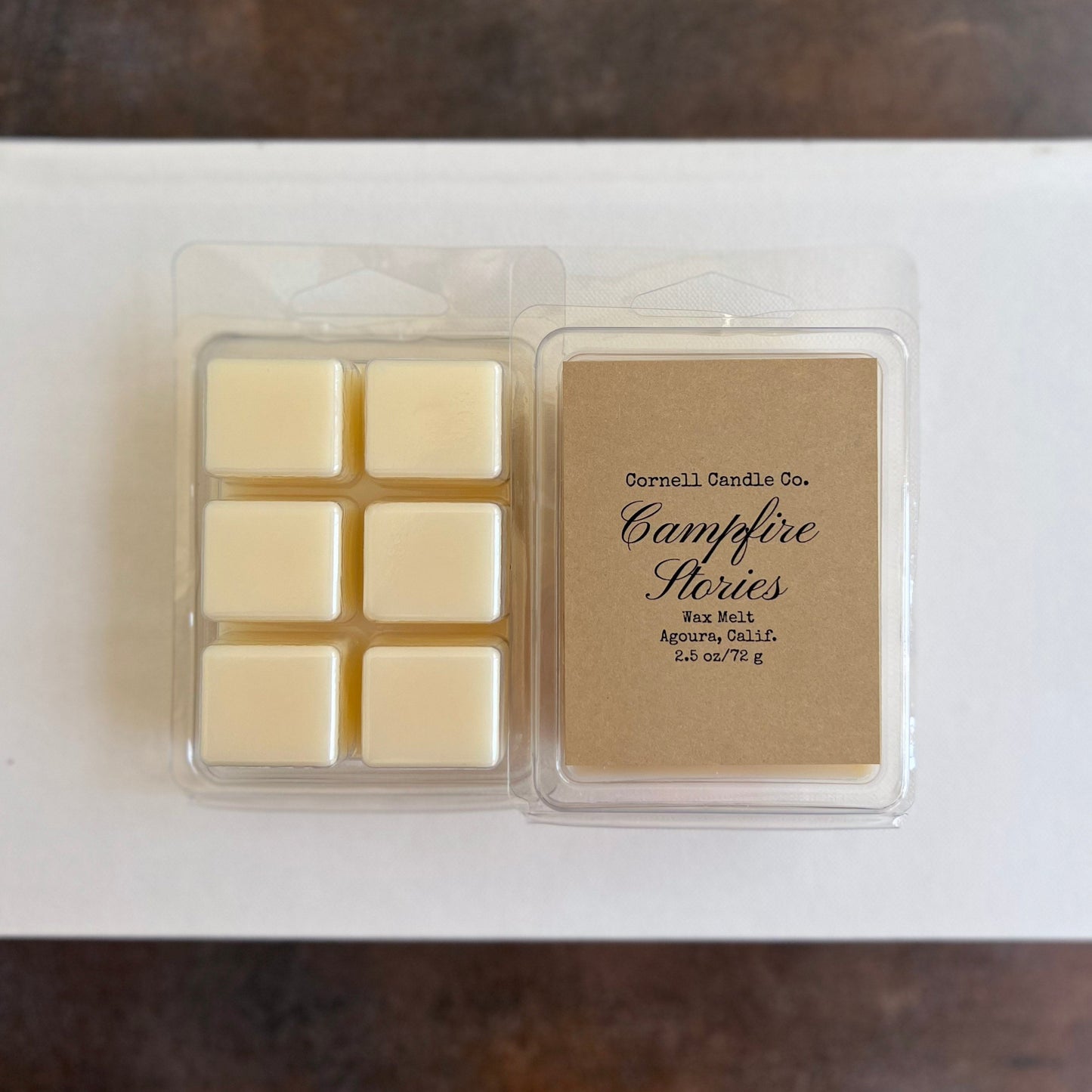 Campfire Stories Wax Melt ~ Marshmallow + Maple + Smoke