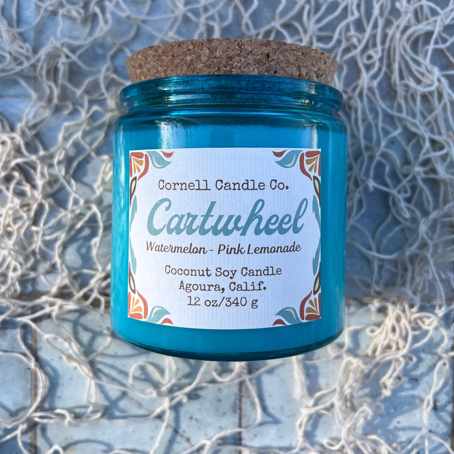 Cartwheel ~ a Watermelon + Pink Lemonade Candle