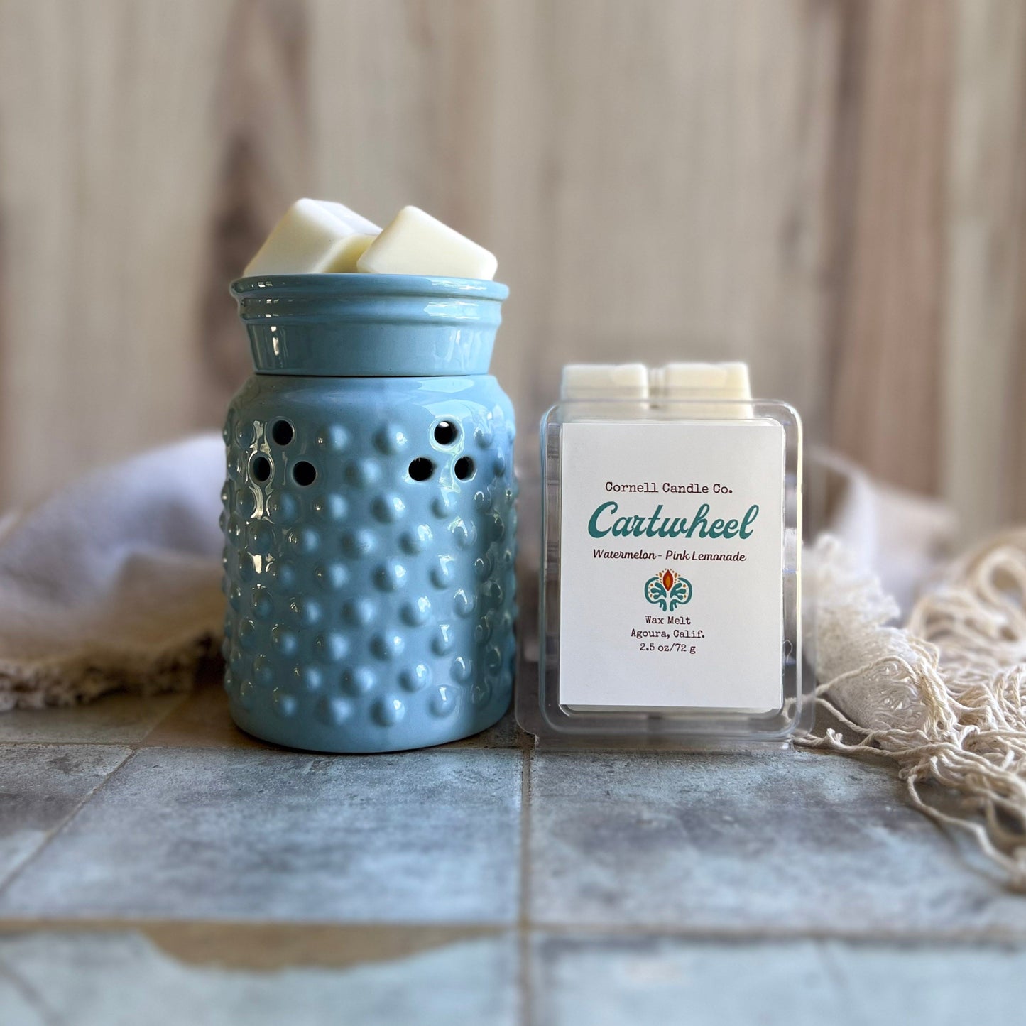Cartwheel ~ a Watermelon + Pink Lemonade Wax Melt