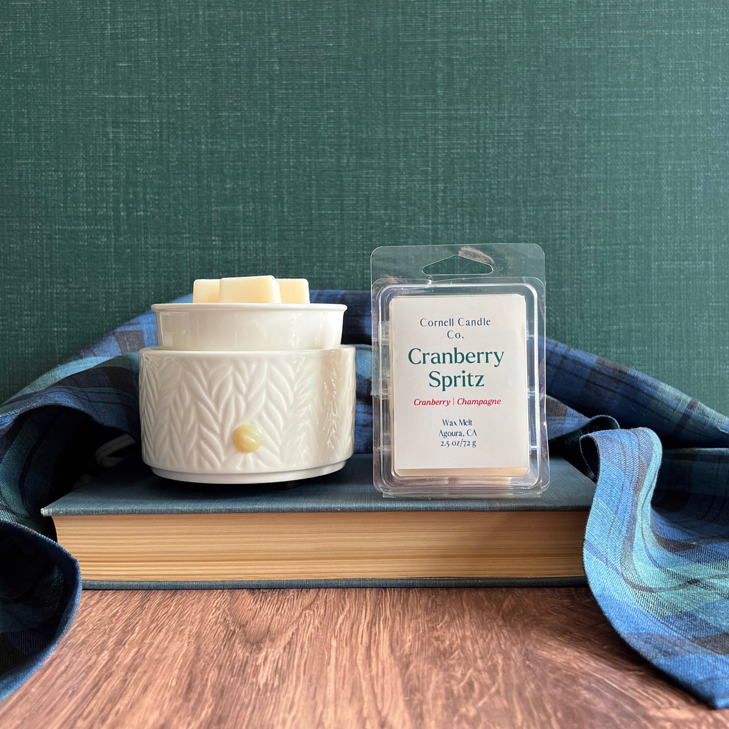 Cranberry Spritz Wax Melt ~ Cranberry + Champagne