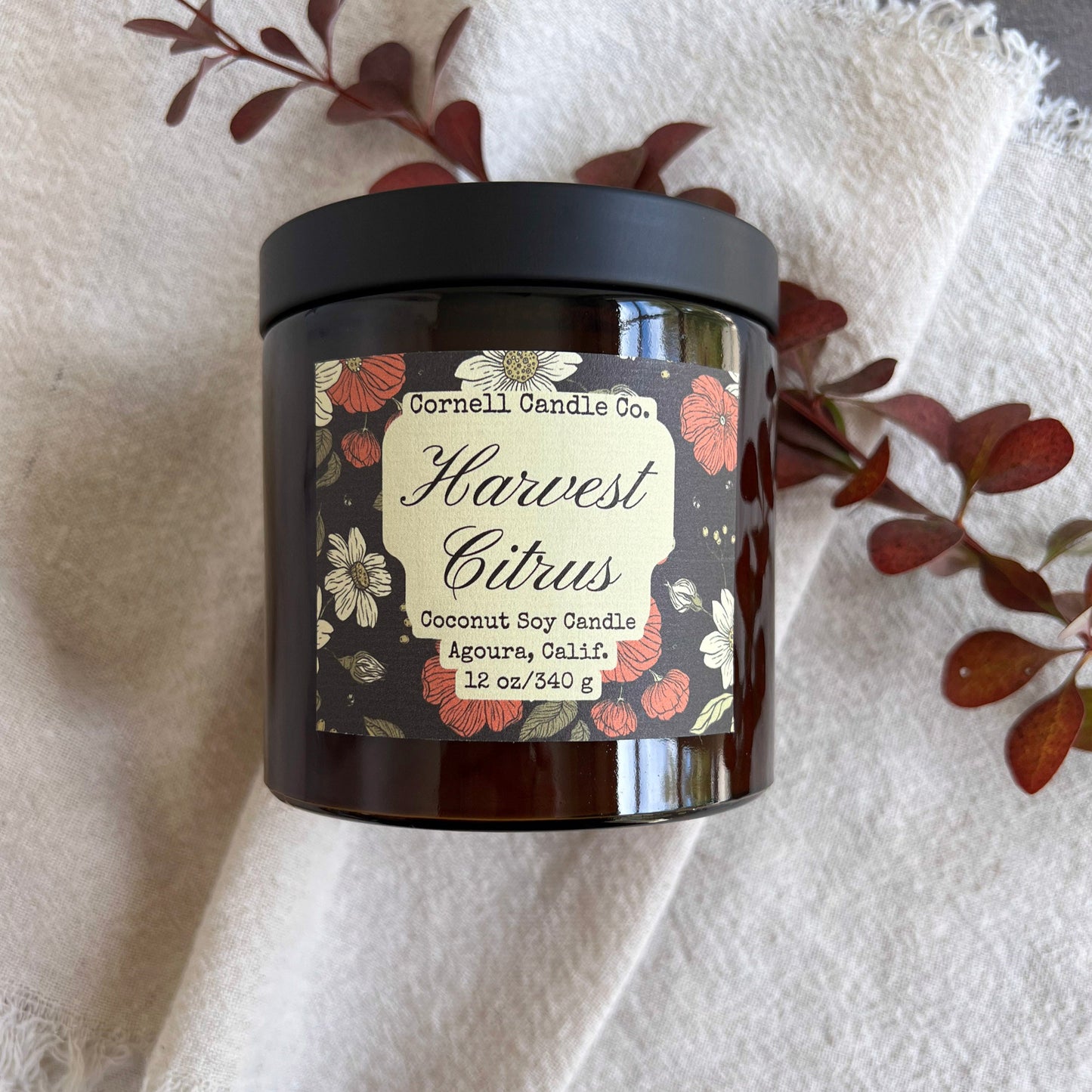 Harvest Citrus Candle ~ Citrus + Currant + Clove