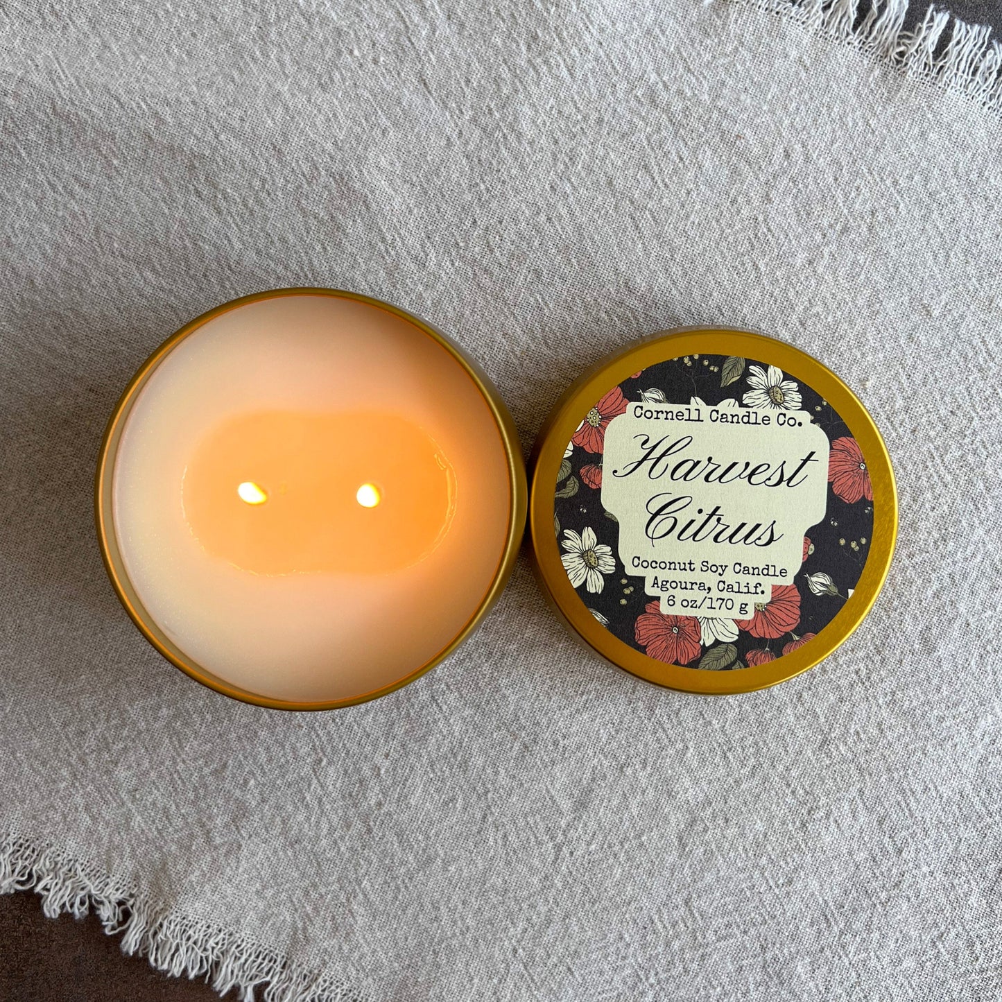 Harvest Citrus Candle ~ Citrus + Currant + Clove