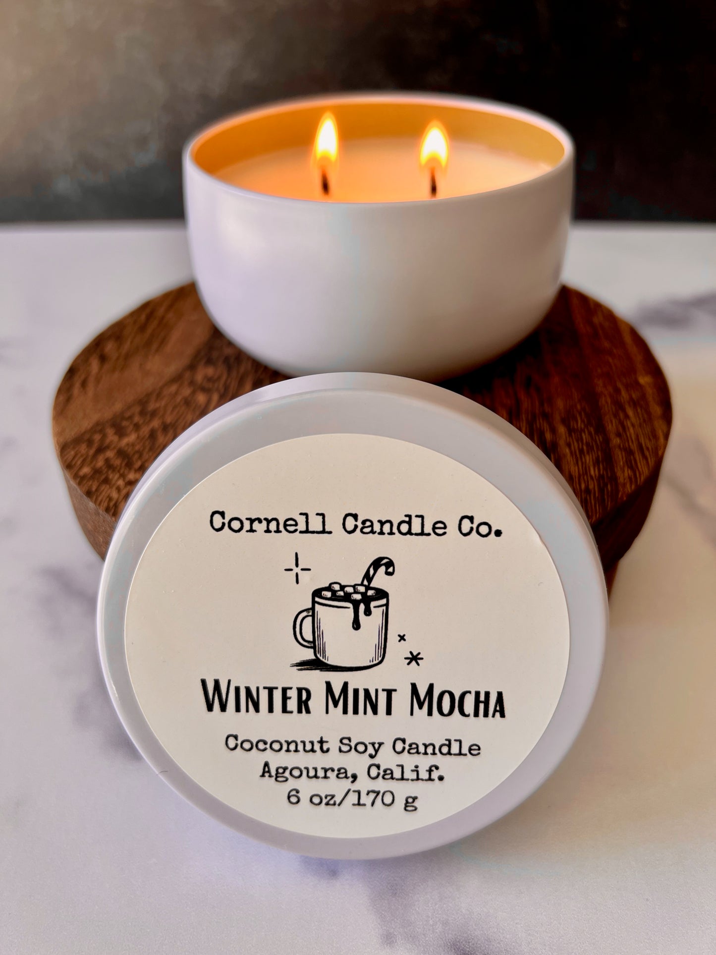 Winter Mint Mocha Candle