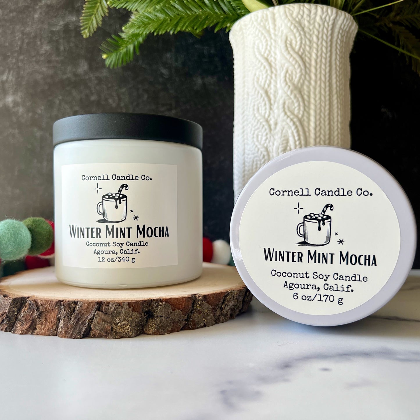 Winter Mint Mocha Candle