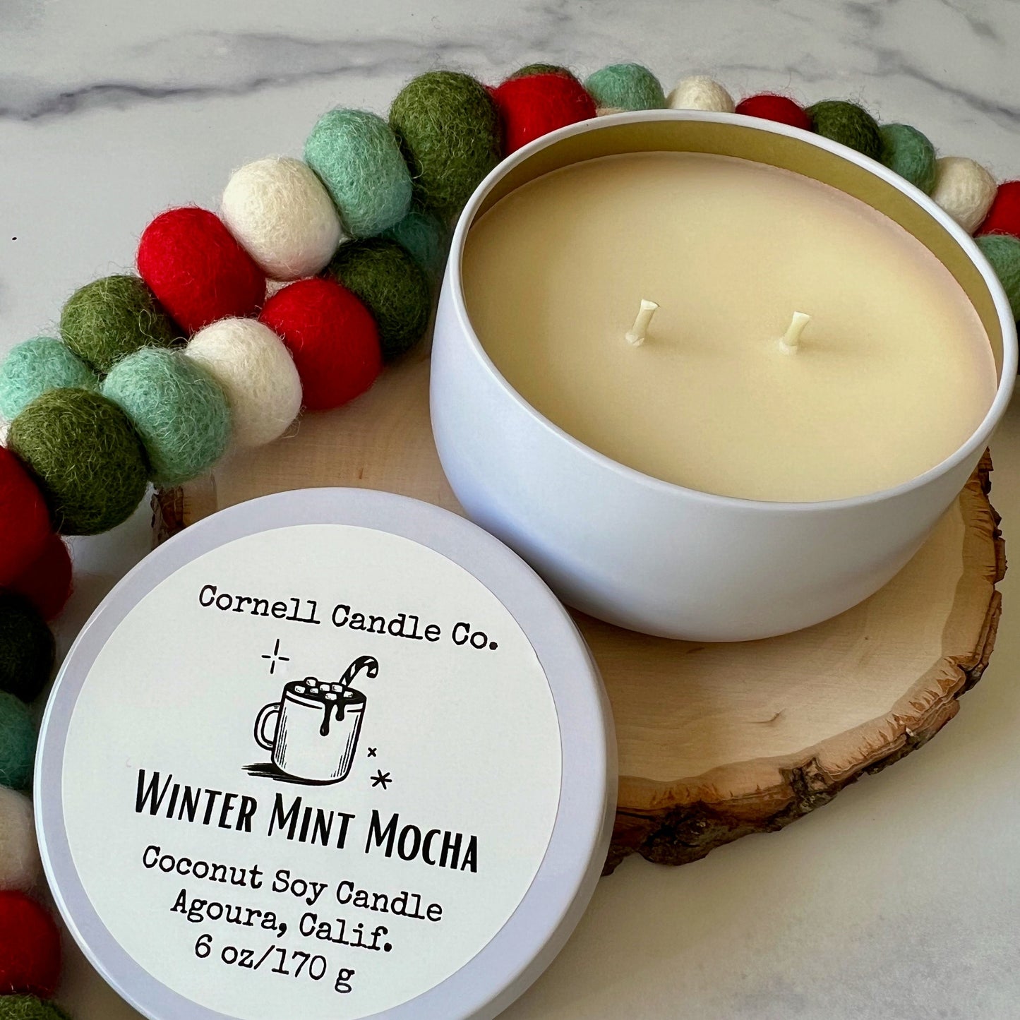 Winter Mint Mocha Candle