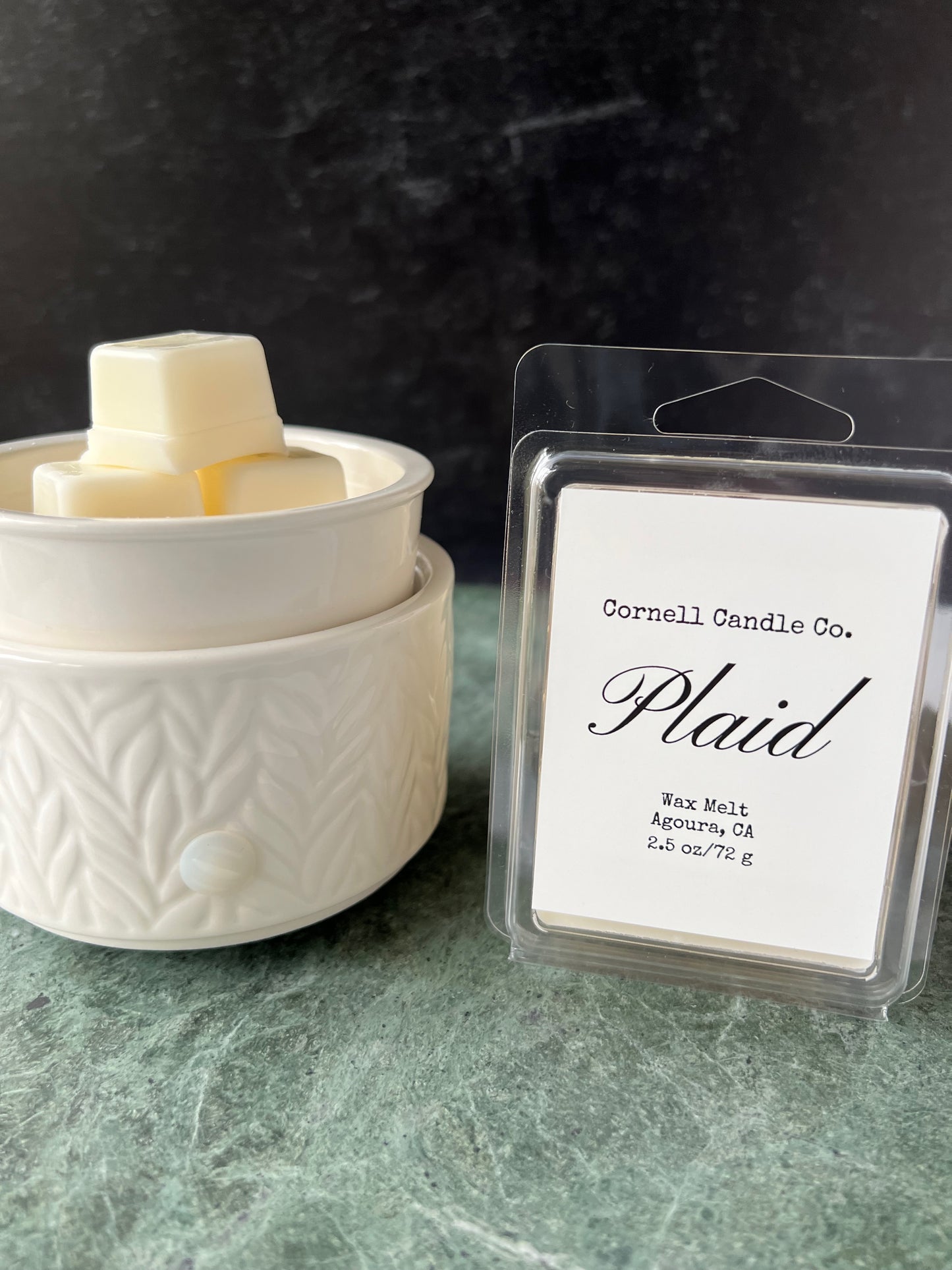 Plaid Wax Melt