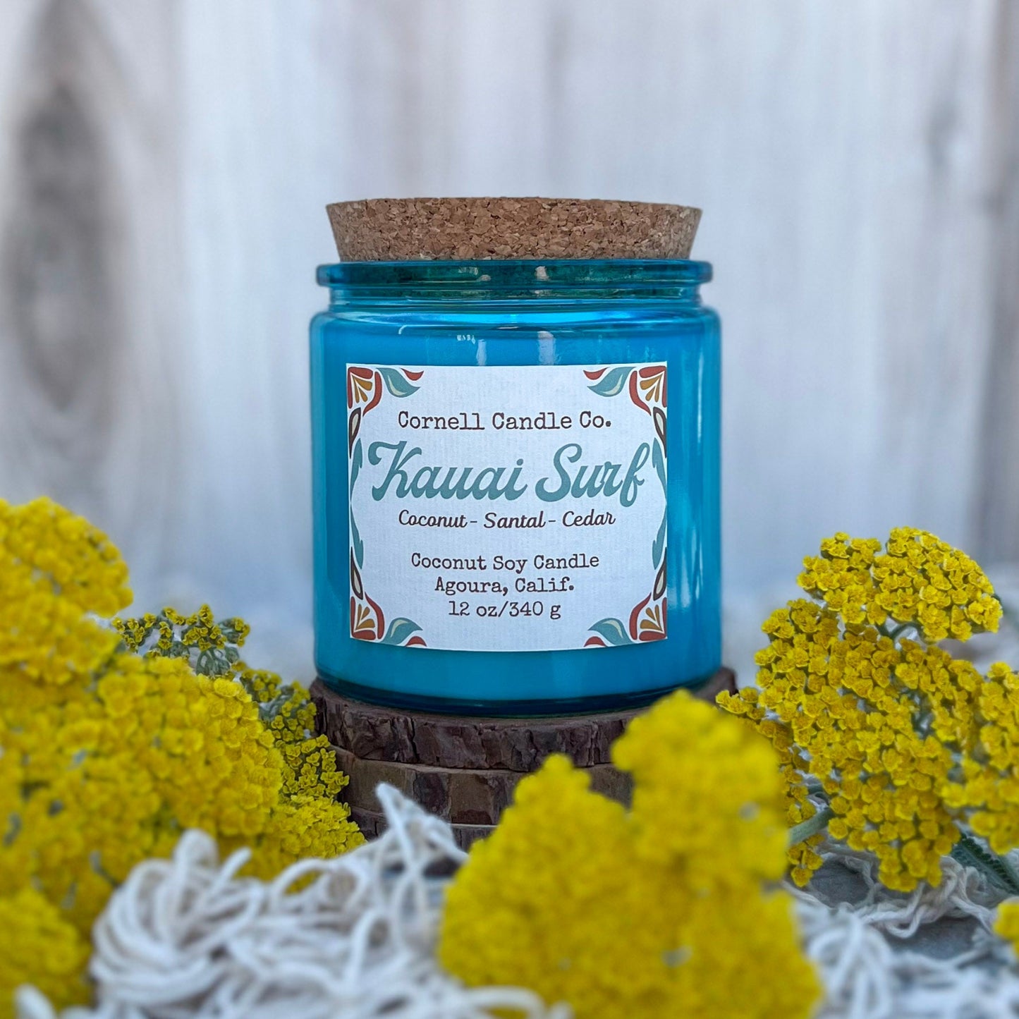 Kauai Surf ~ a Coconut + Santal + Cedar Candle