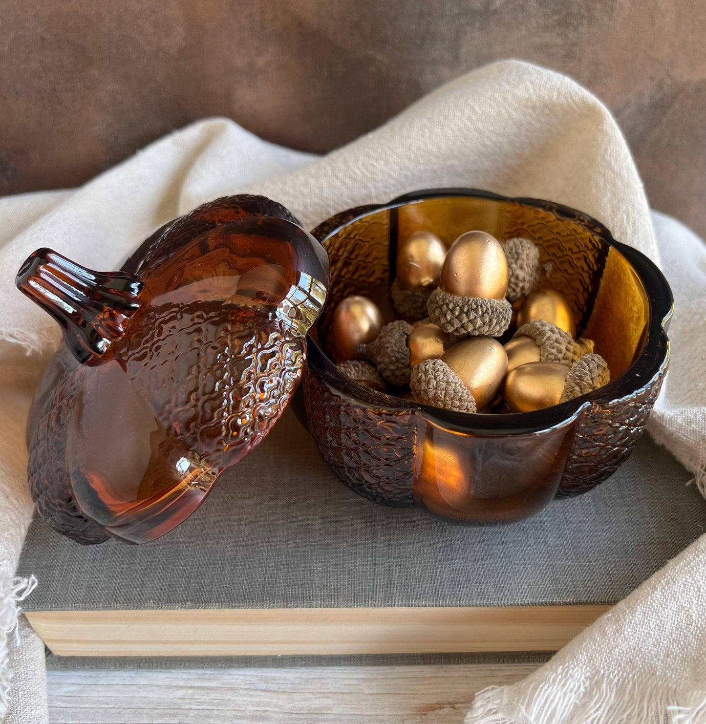 Pumpkin Chai Heirloom Pumpkin Candle ~ Pumpkin + Cardamom + Vanilla