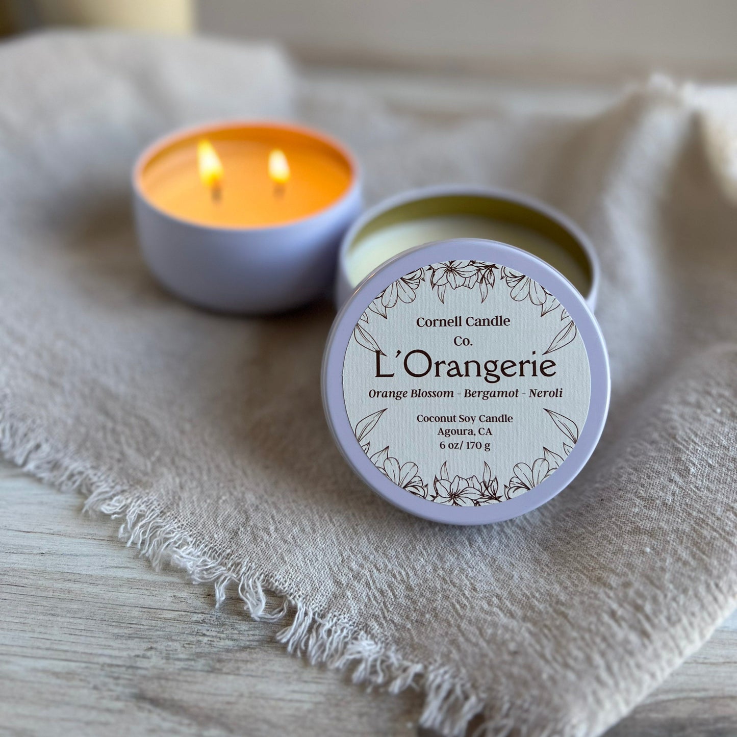 L'Orangerie - orange blossom, neroli, jasmine candle