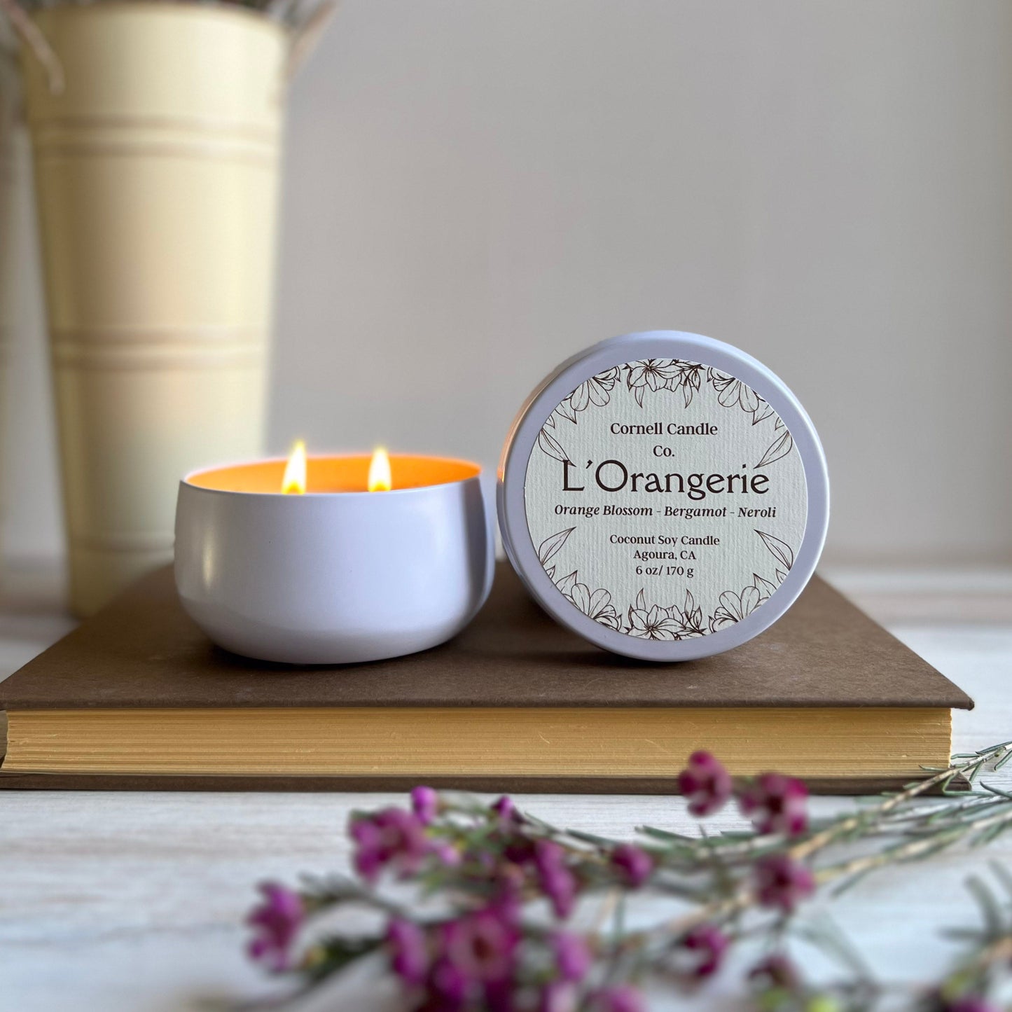 L'Orangerie - orange blossom, neroli, jasmine candle