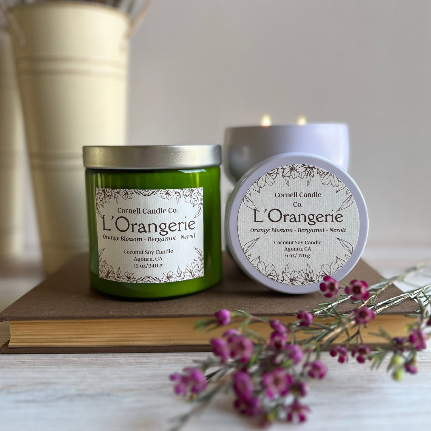 L'Orangerie - orange blossom, neroli, jasmine candle