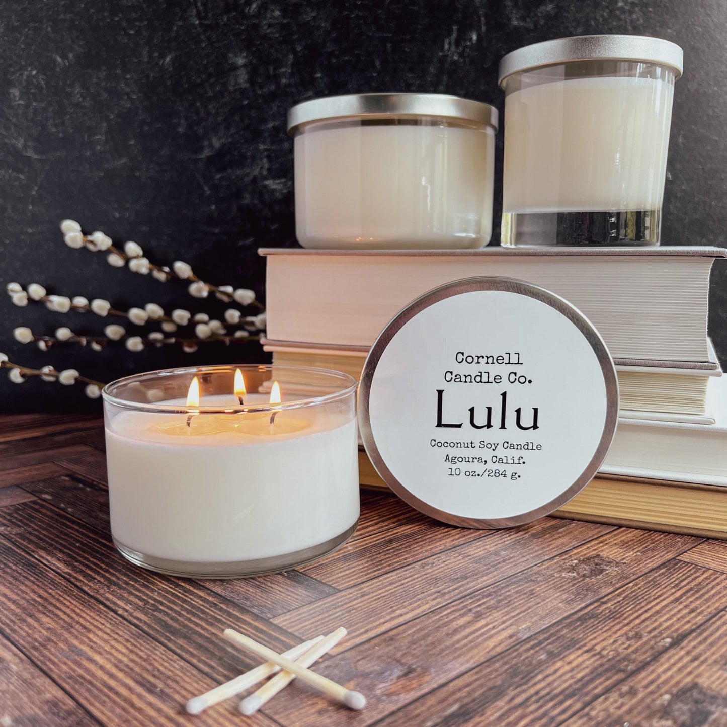 Lulu ~ a White Tea + Ginger + Lemon Candle