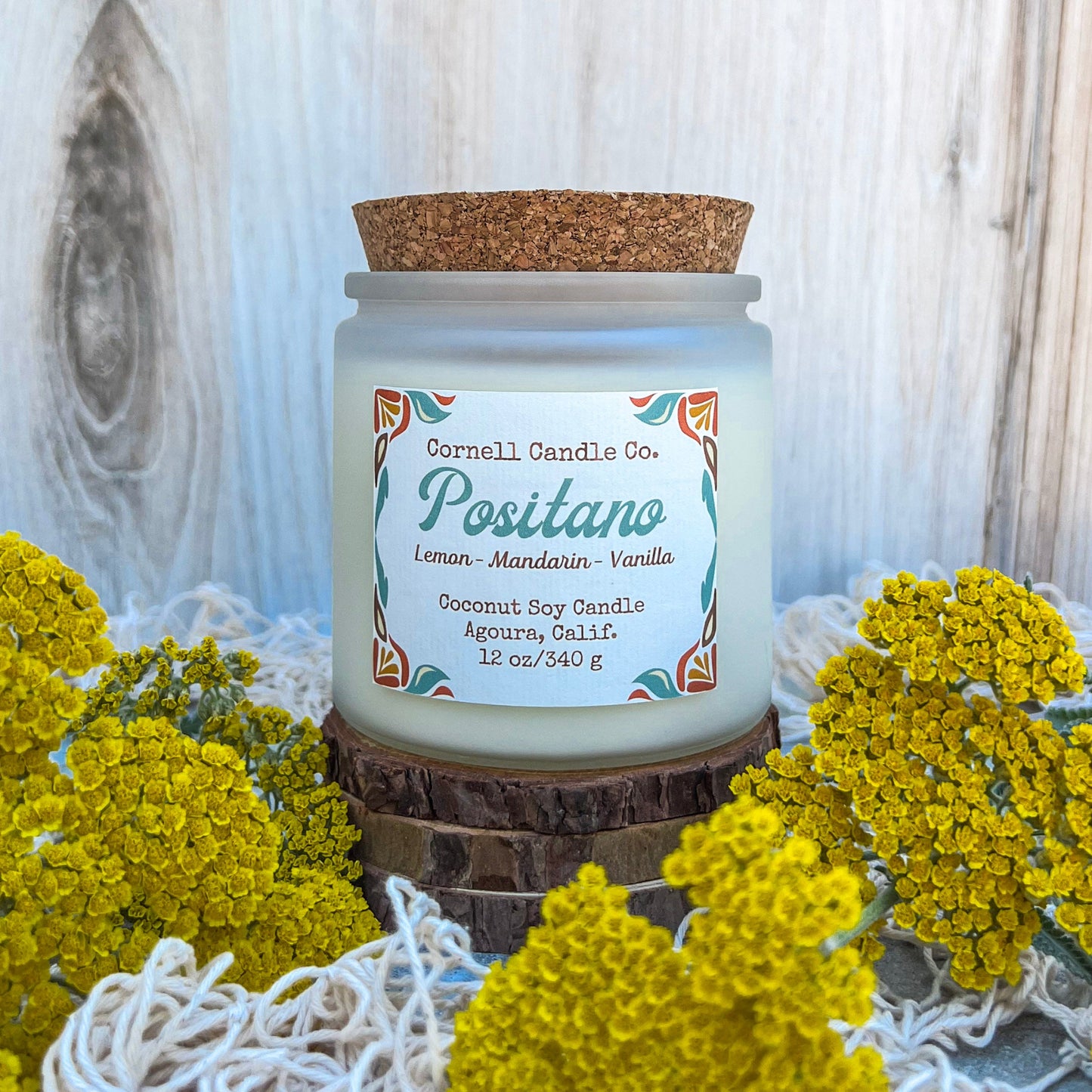 Positano ~ a Lemon + Orange + Vanilla Candle