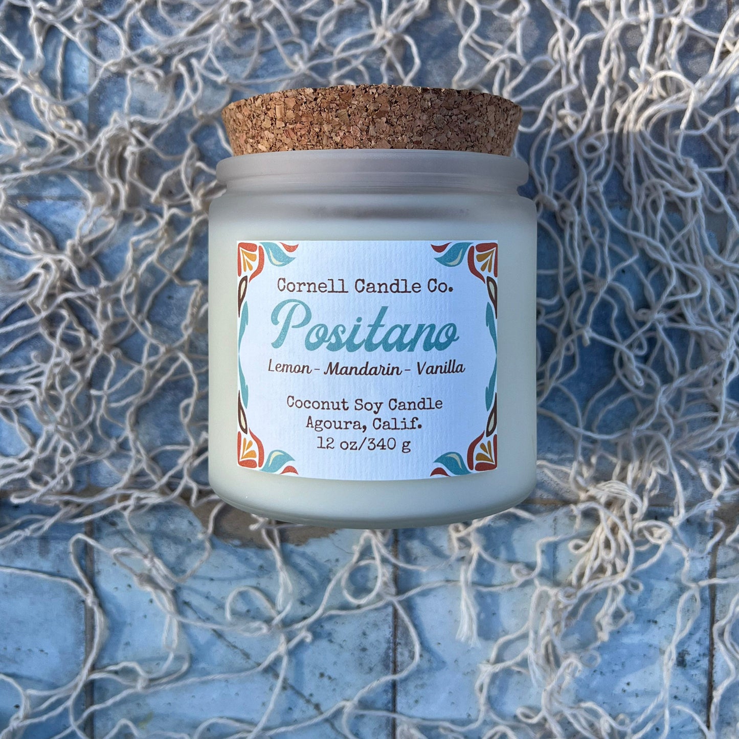 Positano ~ a Lemon + Orange + Vanilla Candle