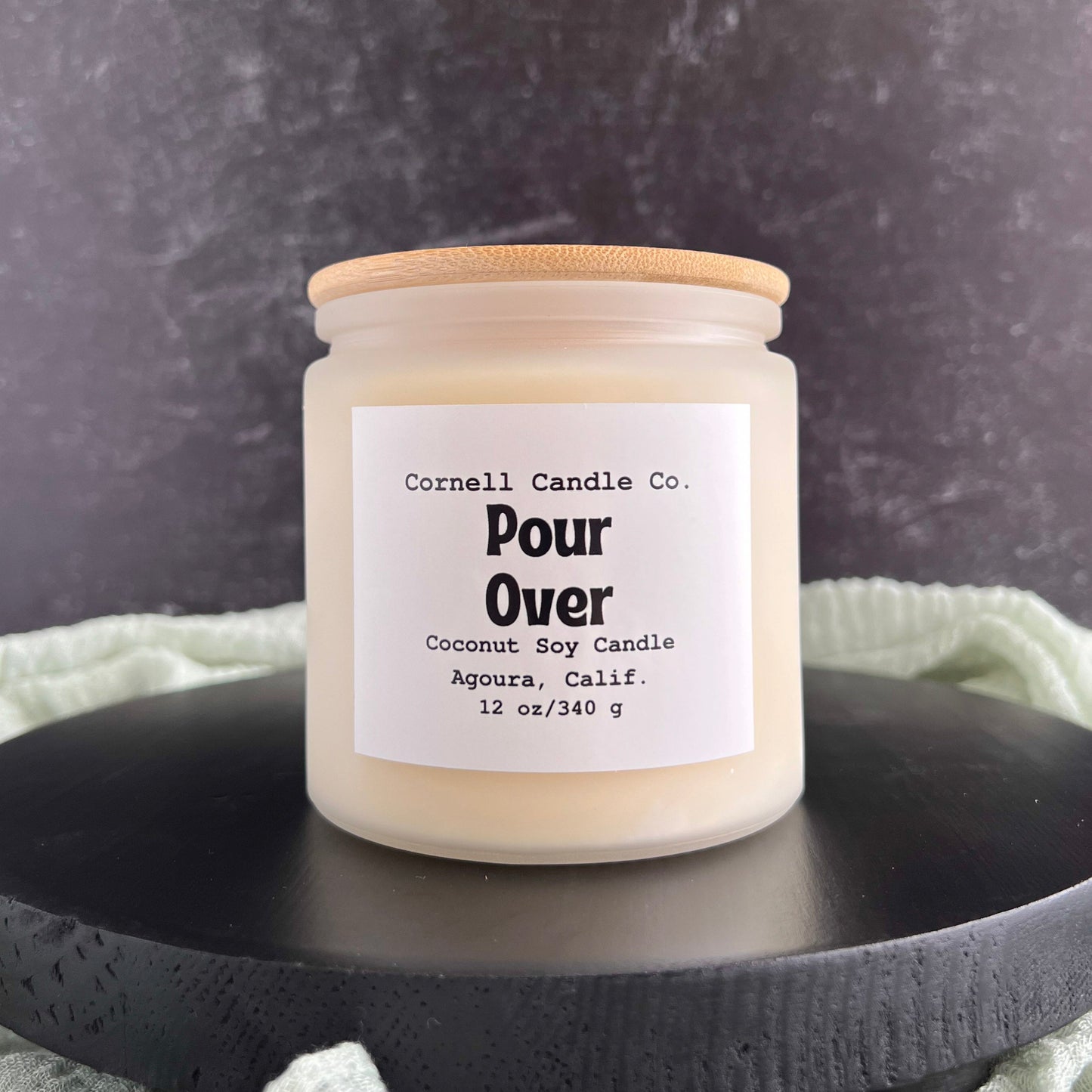 Pour Over Candle ~ Coffee + Cream