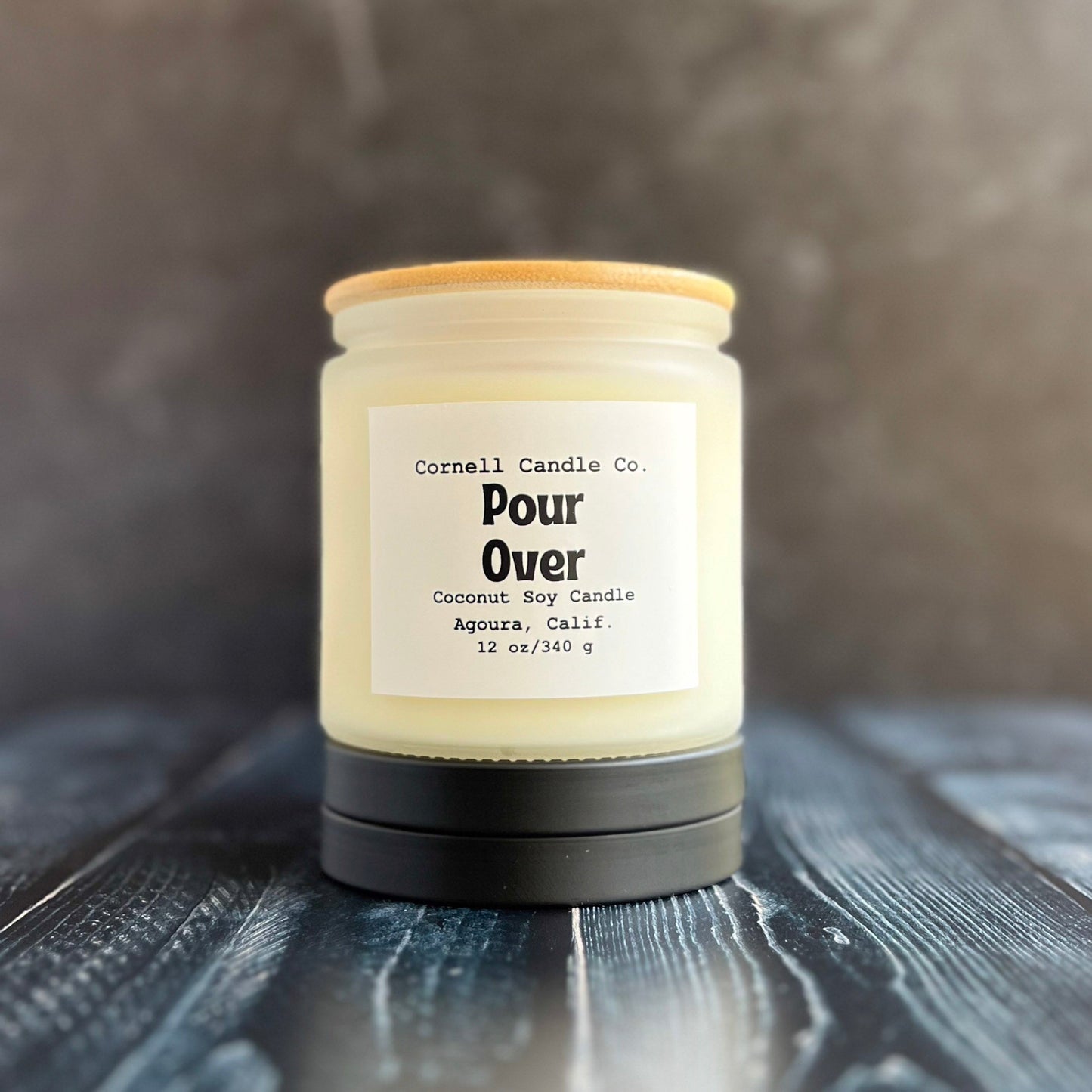 Pour Over Candle ~ Coffee + Cream