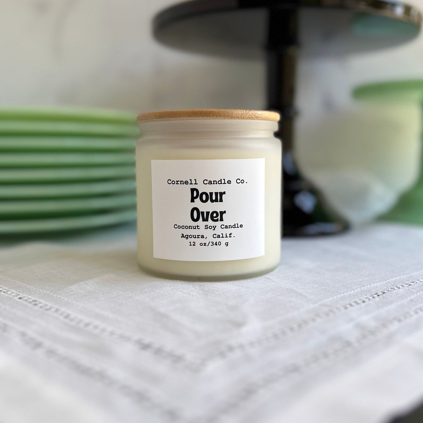 Pour Over Candle ~ Coffee + Cream