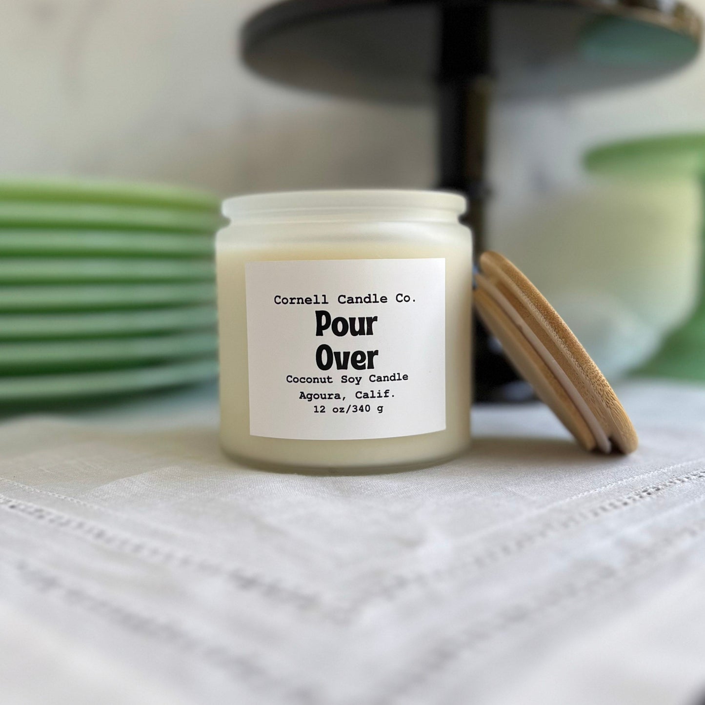 Pour Over Candle ~ Coffee + Cream