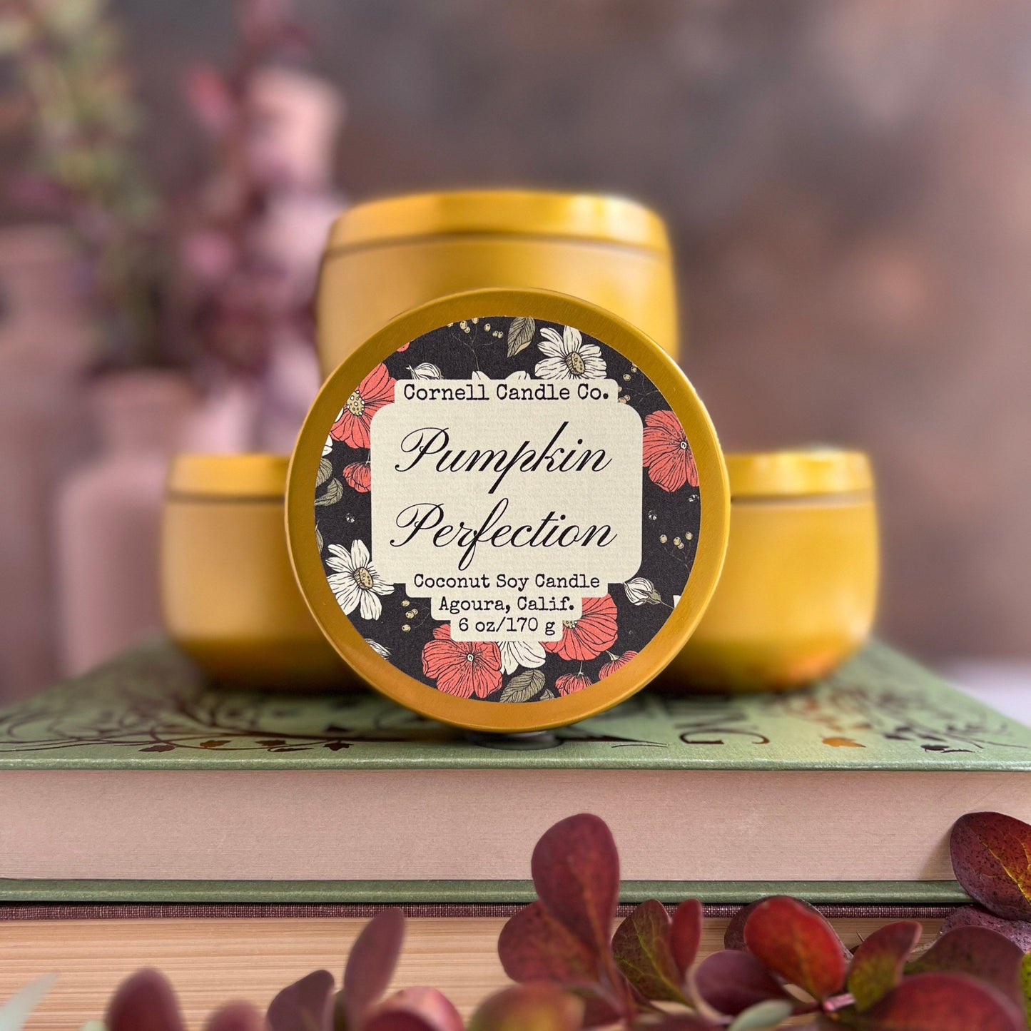 Pumpkin Perfection Candle ~ Cardamom + Pumpkin + Sugar