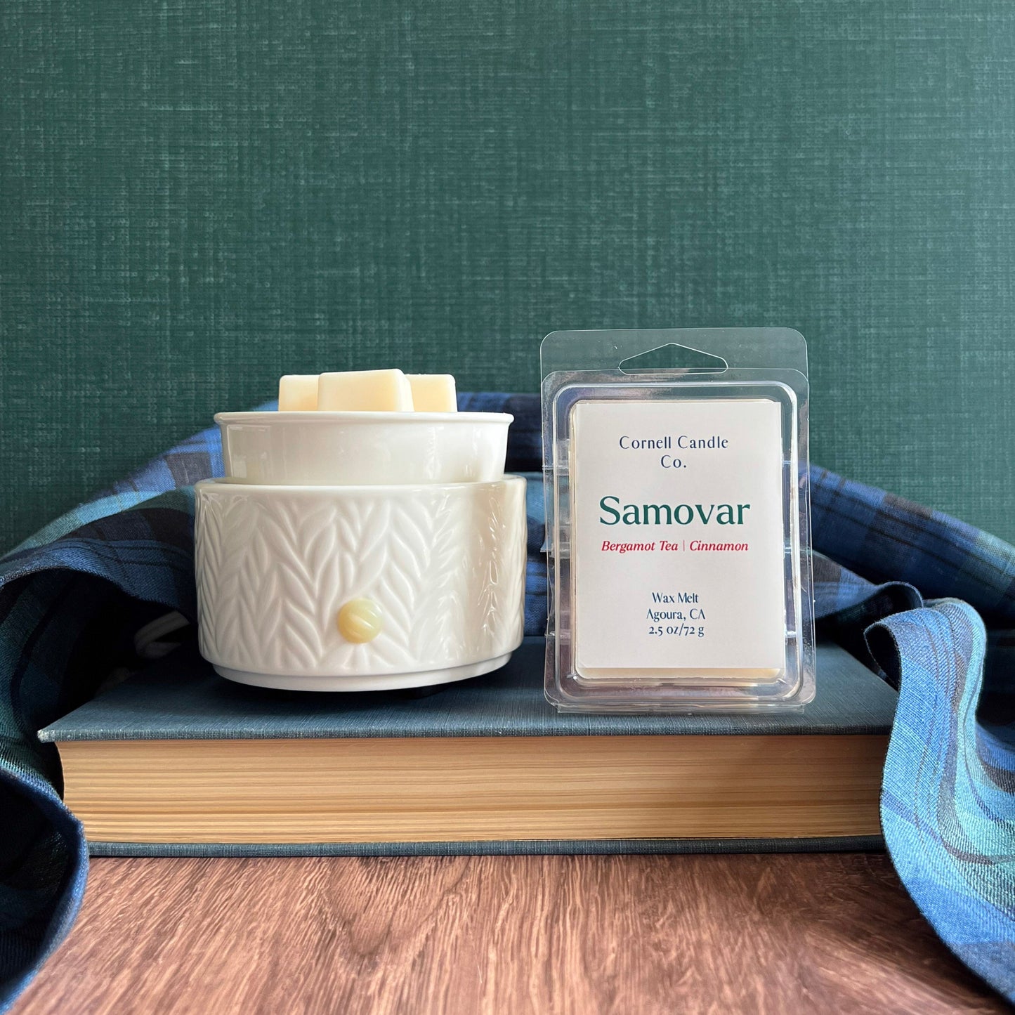 Samovar Wax Melt ~ Bergamot Tea + Cinnamon