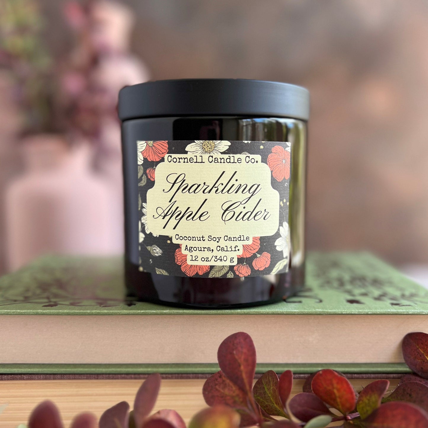 Sparkling Apple Cider Candle ~ Apple + Ginger