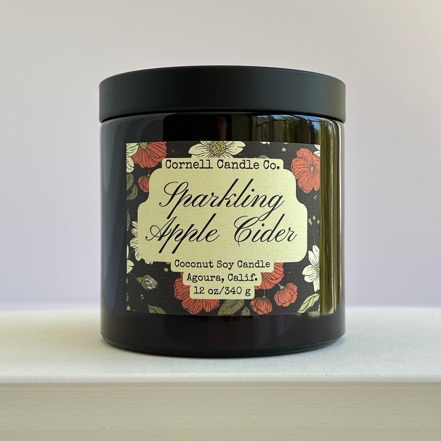 Sparkling Apple Cider Candle ~ Apple + Ginger