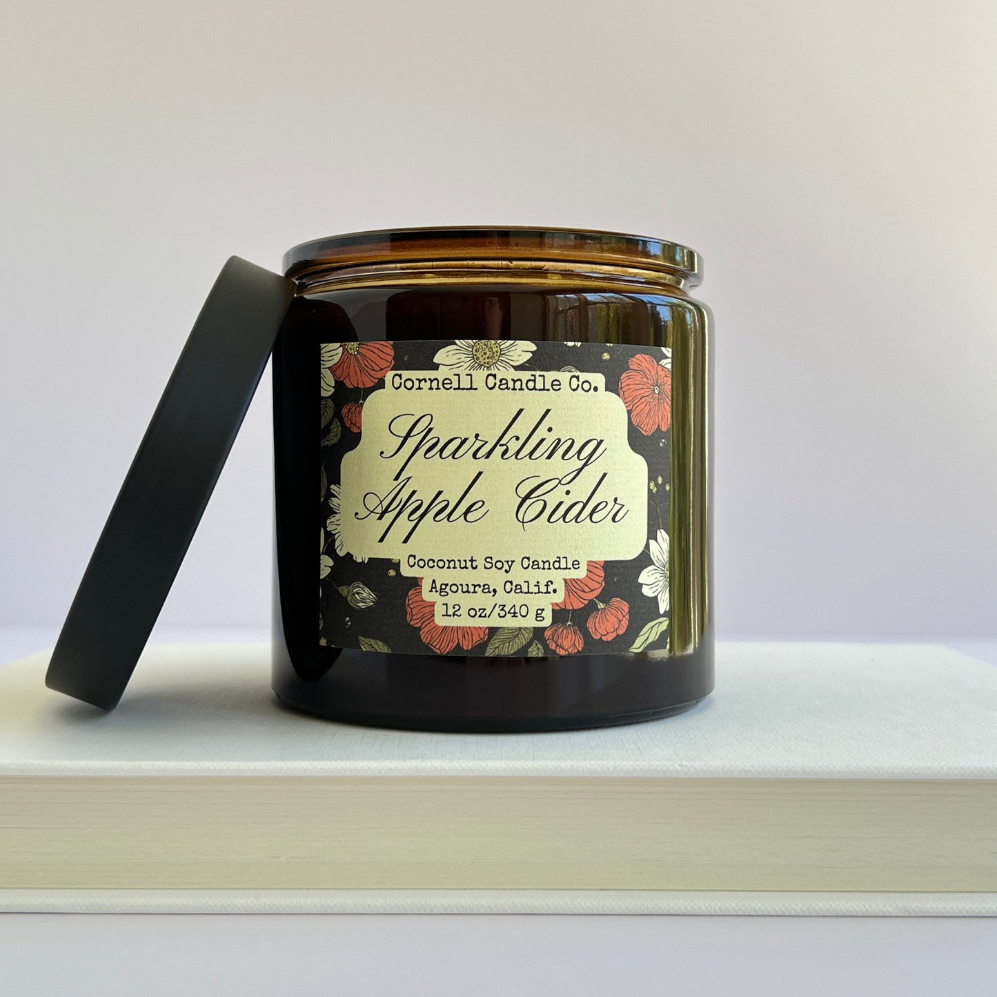 Sparkling Apple Cider Candle ~ Apple + Ginger