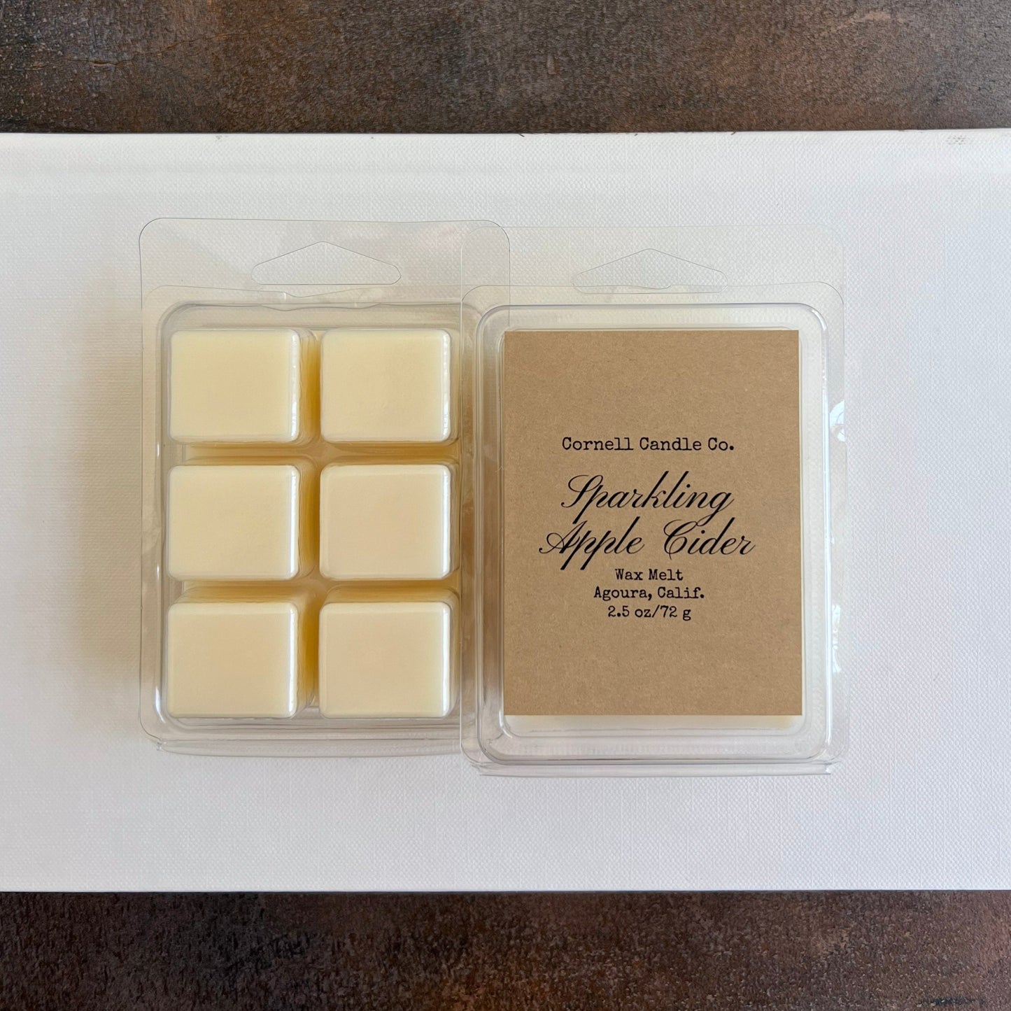 Sparkling Apple Cider Wax Melt ~ Apple + Ginger