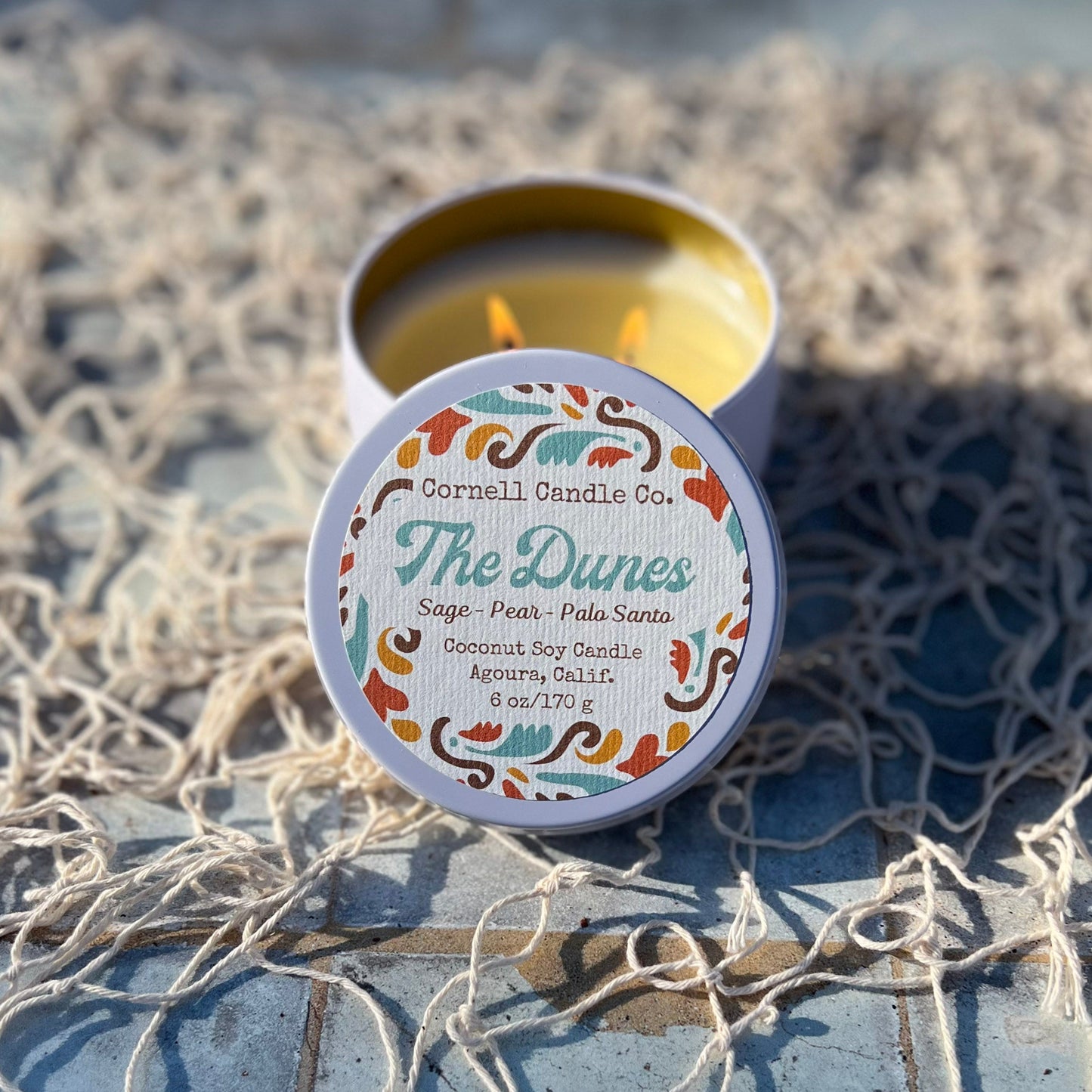 The Dunes ~ a Sage + Pear + Palo Santo Candle