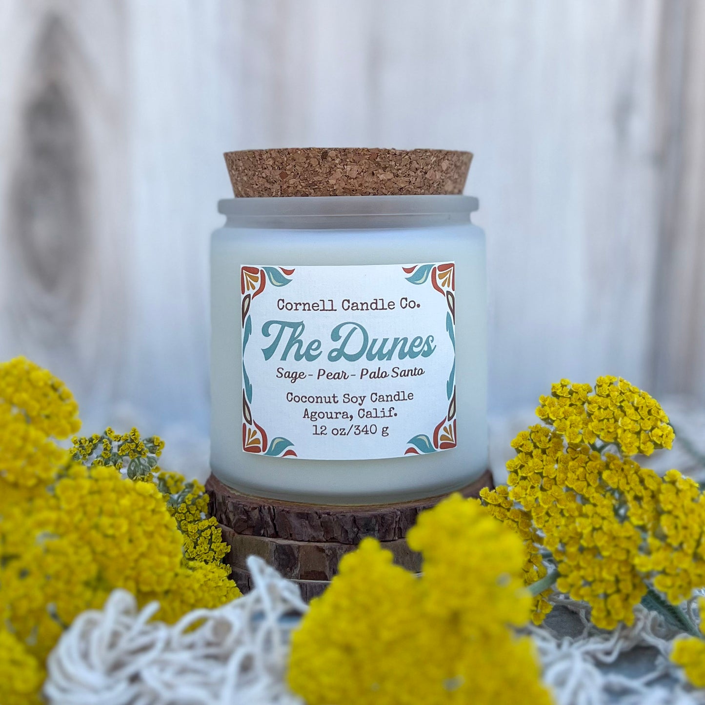 The Dunes ~ a Sage + Pear + Palo Santo Candle