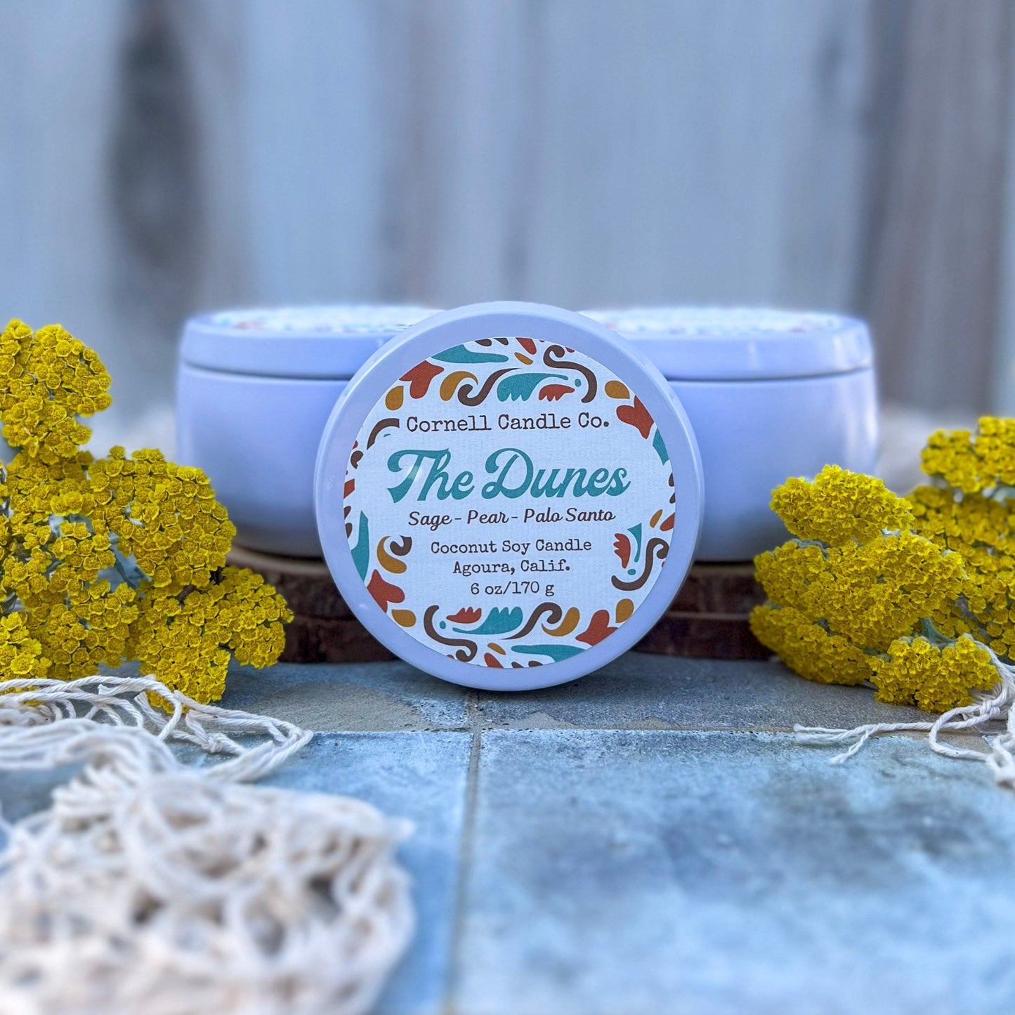 The Dunes ~ a Sage + Pear + Palo Santo Candle