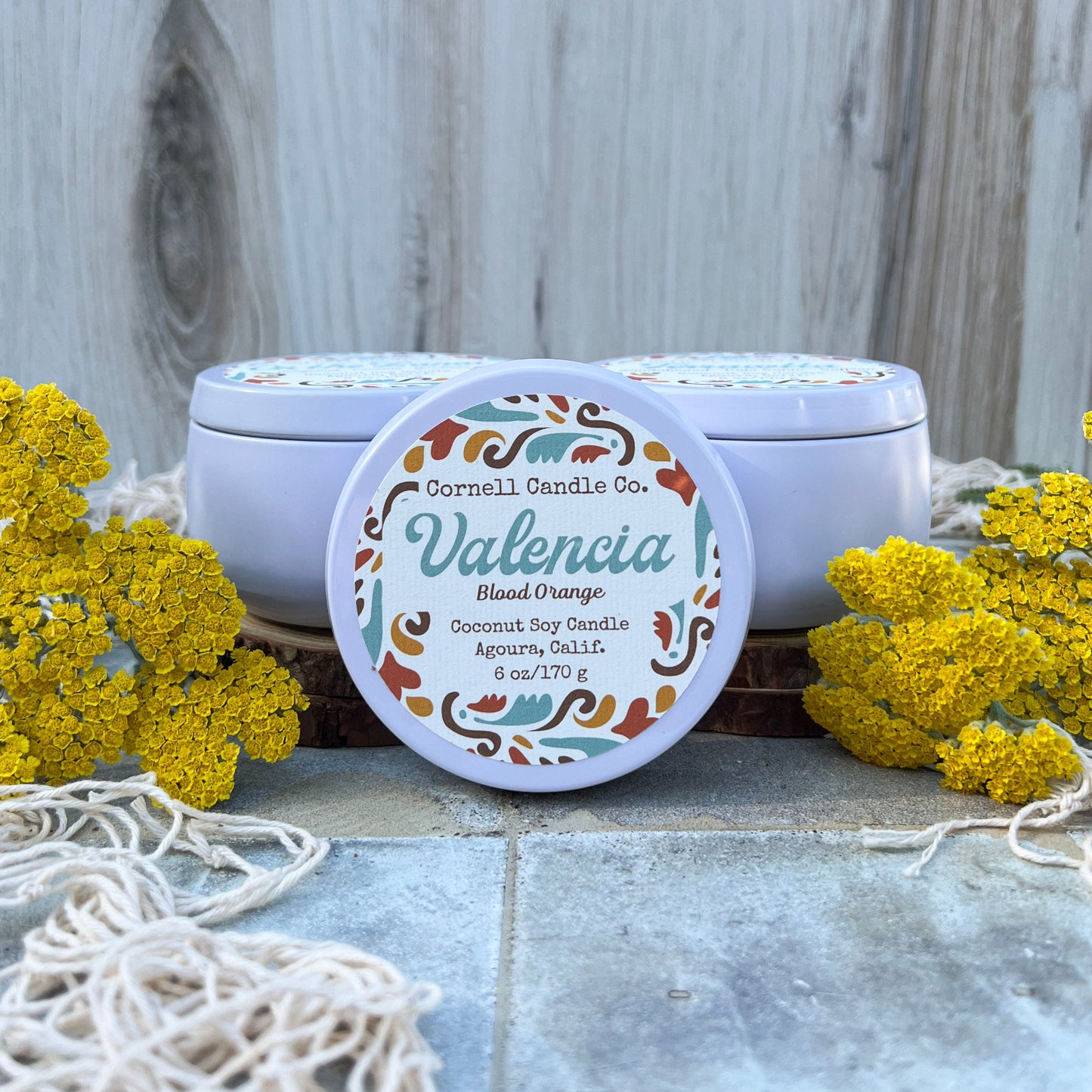 Valencia ~ a Blood Orange Candle
