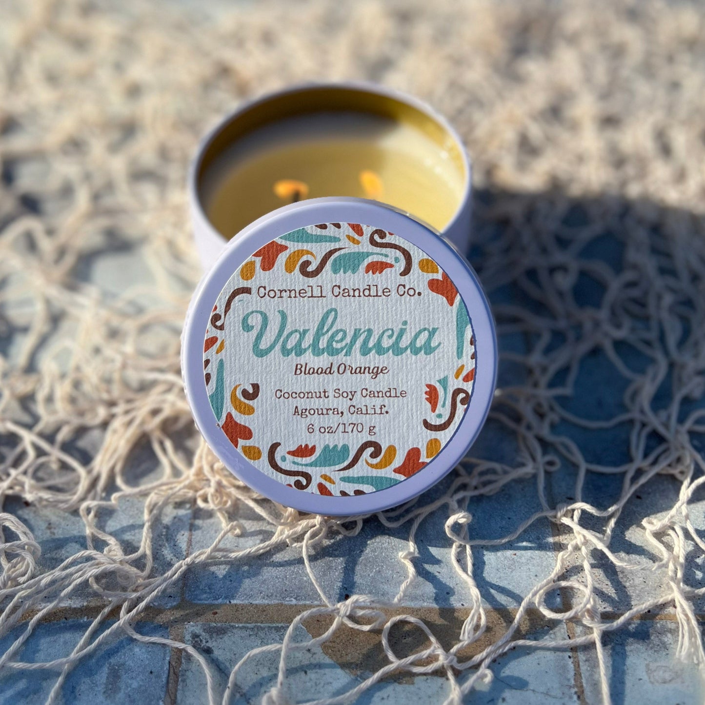 Valencia ~ a Blood Orange Candle