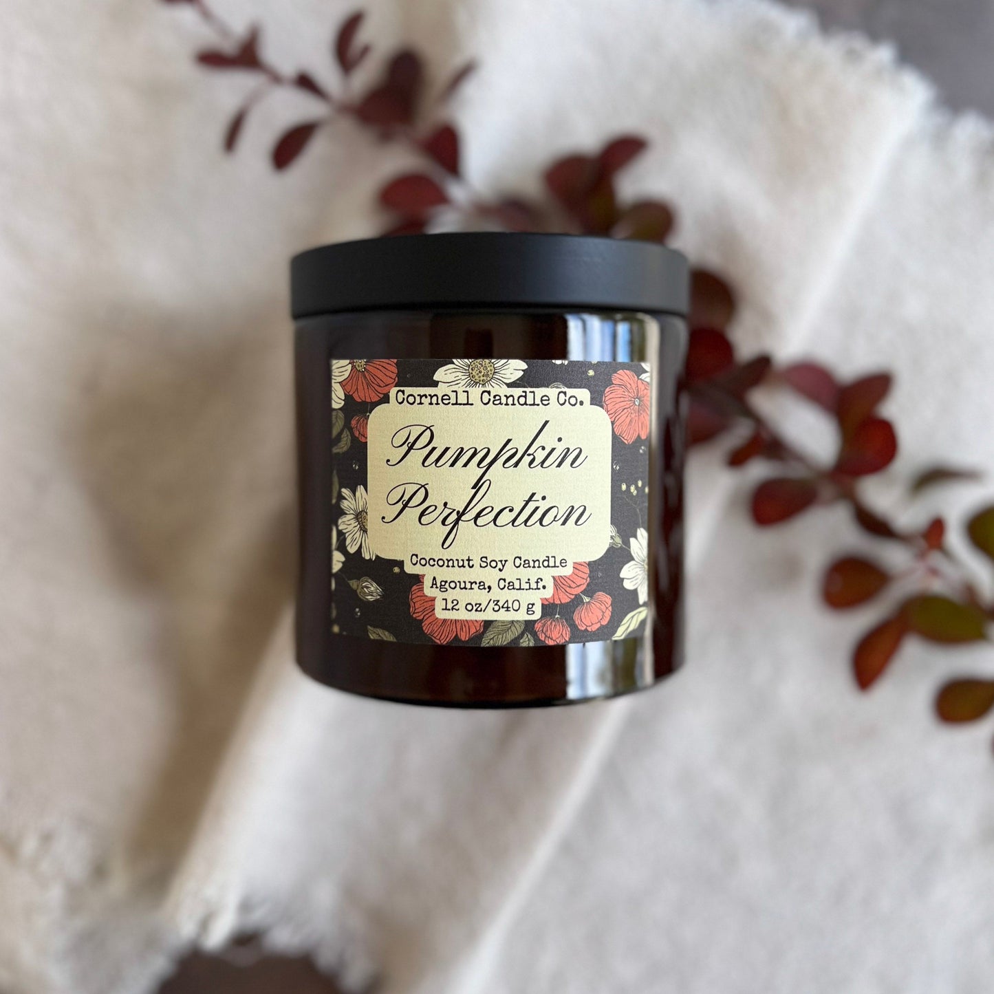 Pumpkin Perfection Candle ~ Cardamom + Pumpkin + Sugar