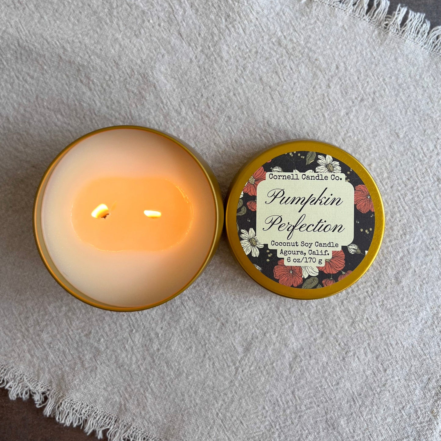 Pumpkin Perfection Candle ~ Cardamom + Pumpkin + Sugar