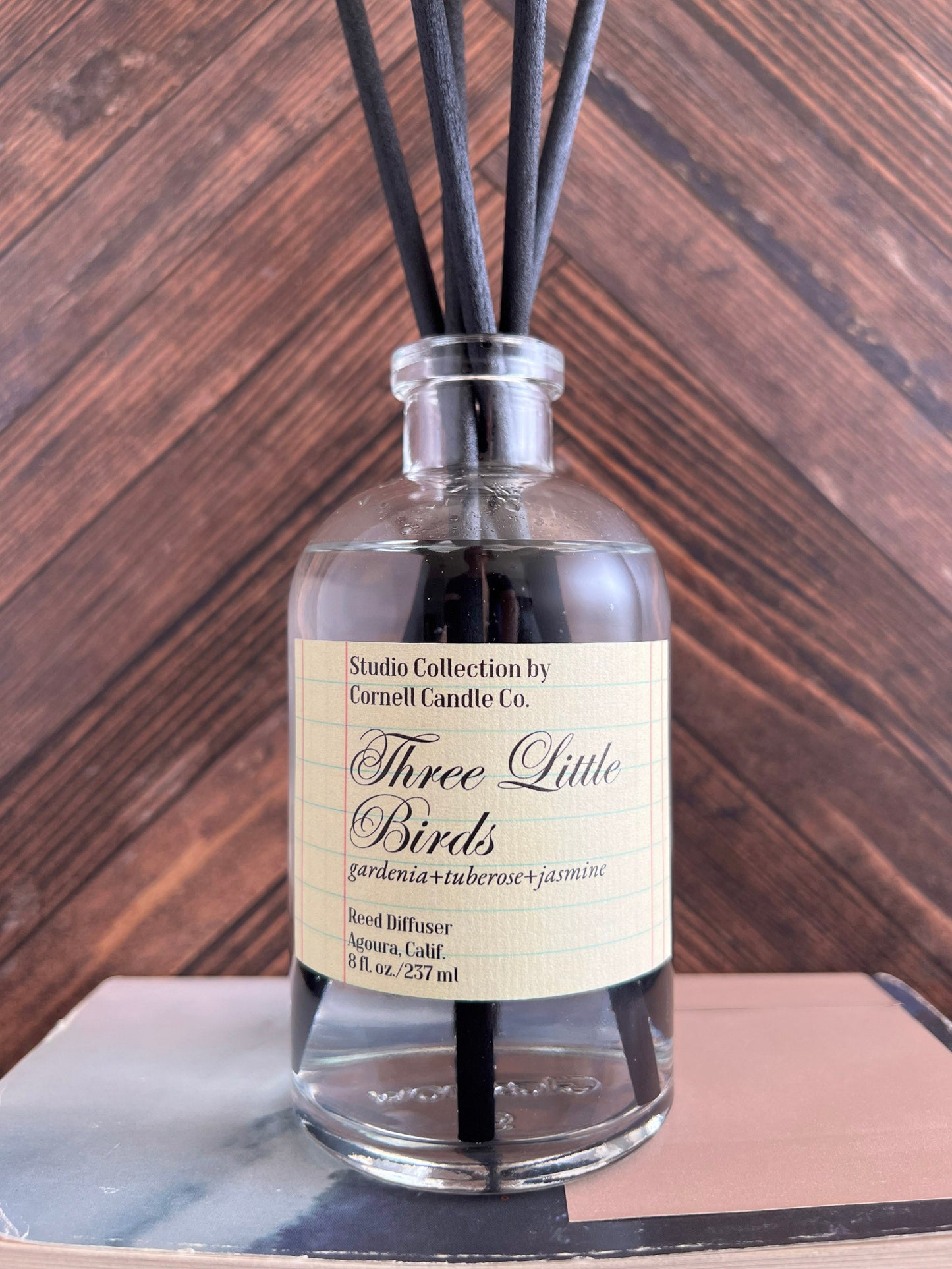 Three Little Birds Reed Diffuser ~ Gardenia + Tuberose + Jasmine