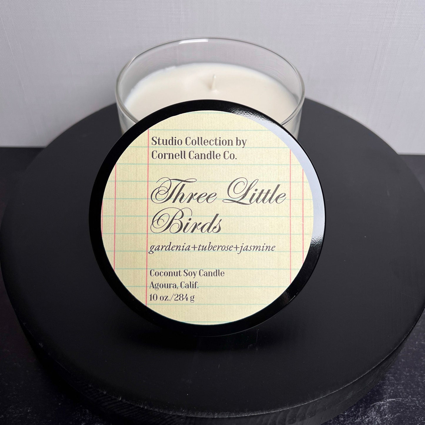 Three Little Birds Candle ~ Gardenia + Tuberose + Jasmine