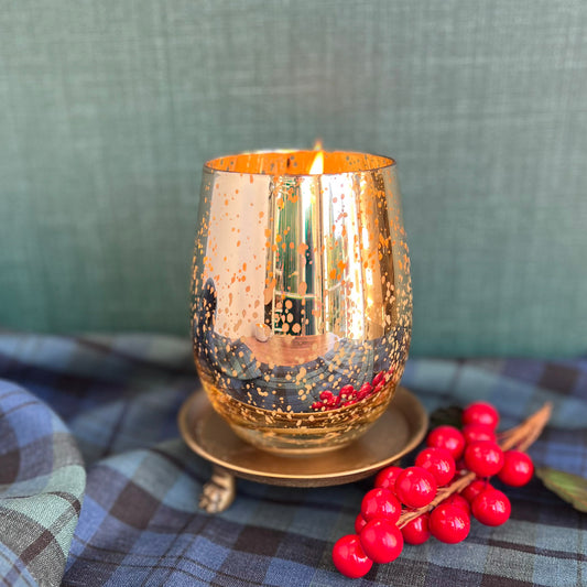 Spiced Clementine Candle ~ Citrus + Cardamon + Vanilla Woods-Limited Release!