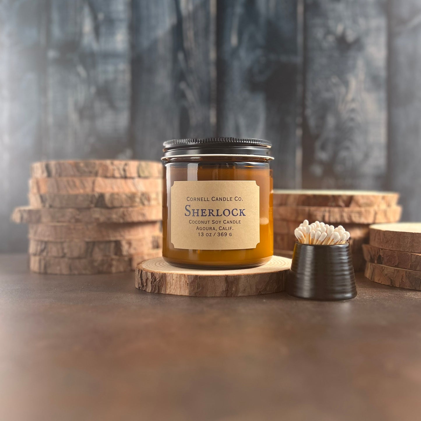 Sherlock Candle