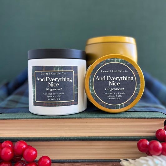 And Everything Nice Candle ~ Gingerbread