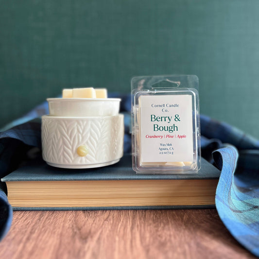 Berry and Bough Wax Melt ~ Cranberry + Pine + Apple