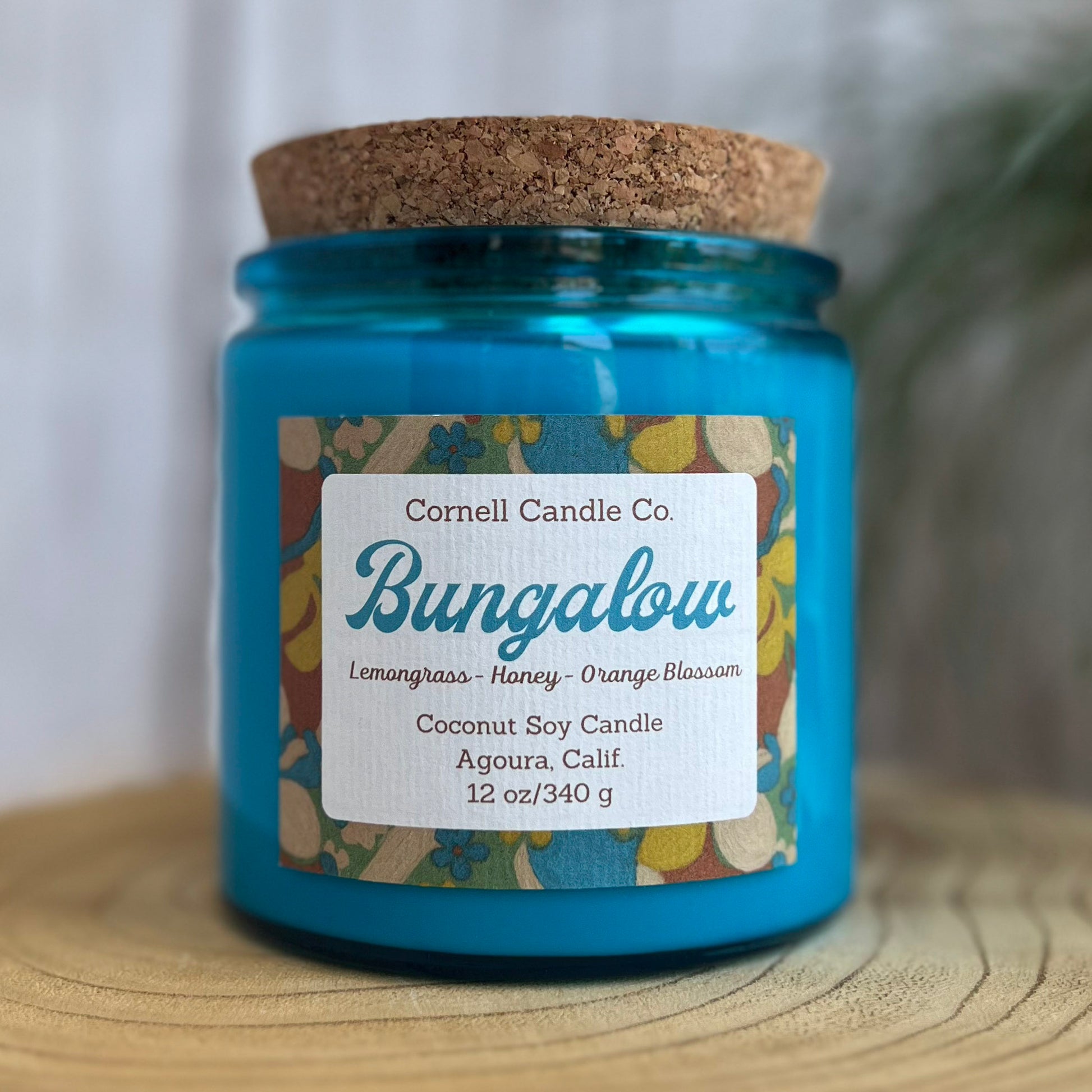 Bungalow Candle ~ Lemongrass + Honey + Orange Blossom